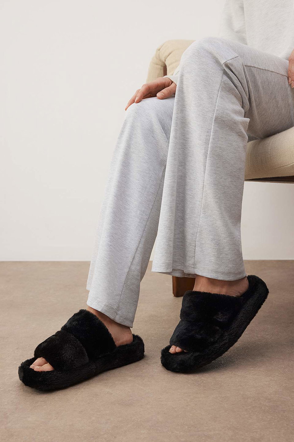 Plush Women's House Slippers