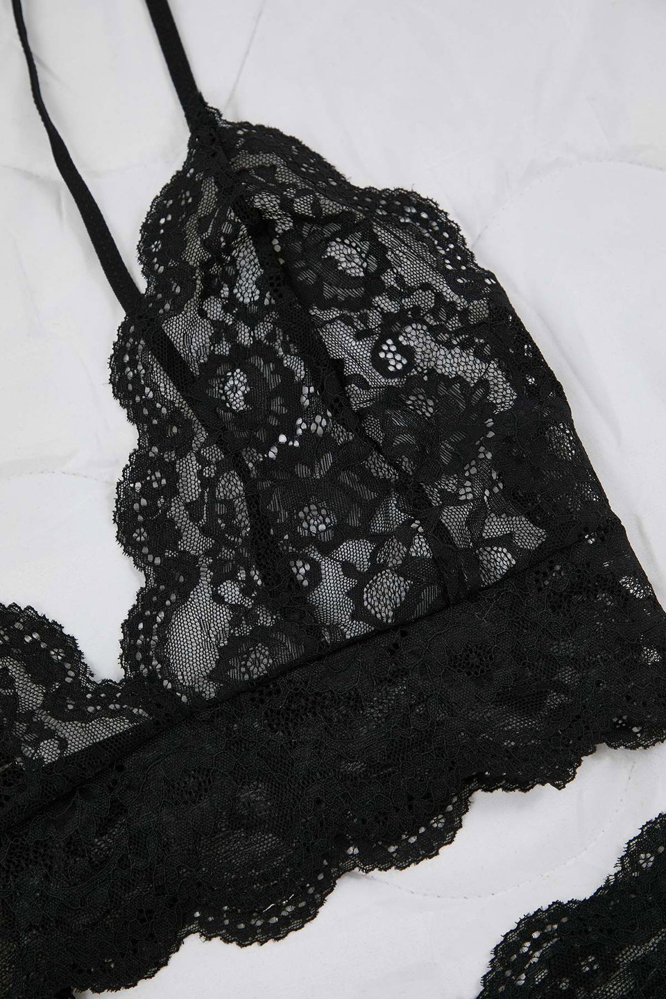 mesh & lace 3-piece plus size lingerie set tbbaw26dg00007