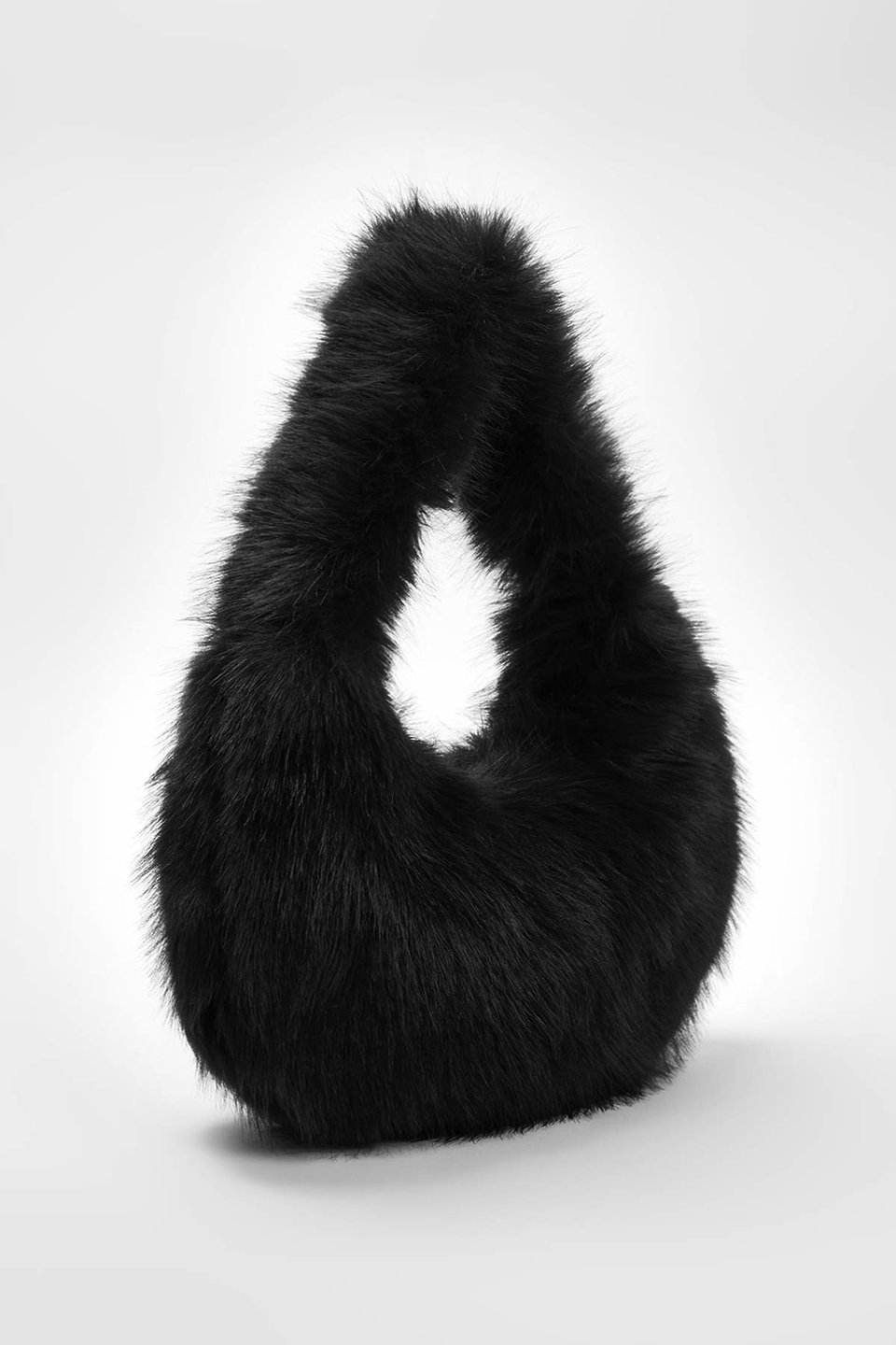 Faux Fur Women's Hand and Shoulder Bag Takaw26Oc00066