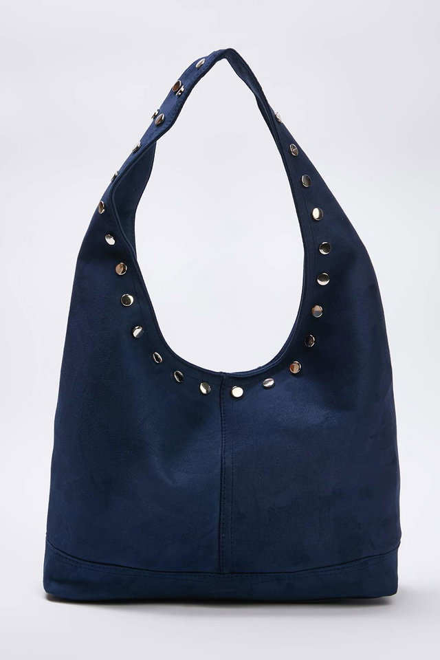 Navy blue - Black Oval Women's Medium Shoulder Bag Takaw26Oc00051