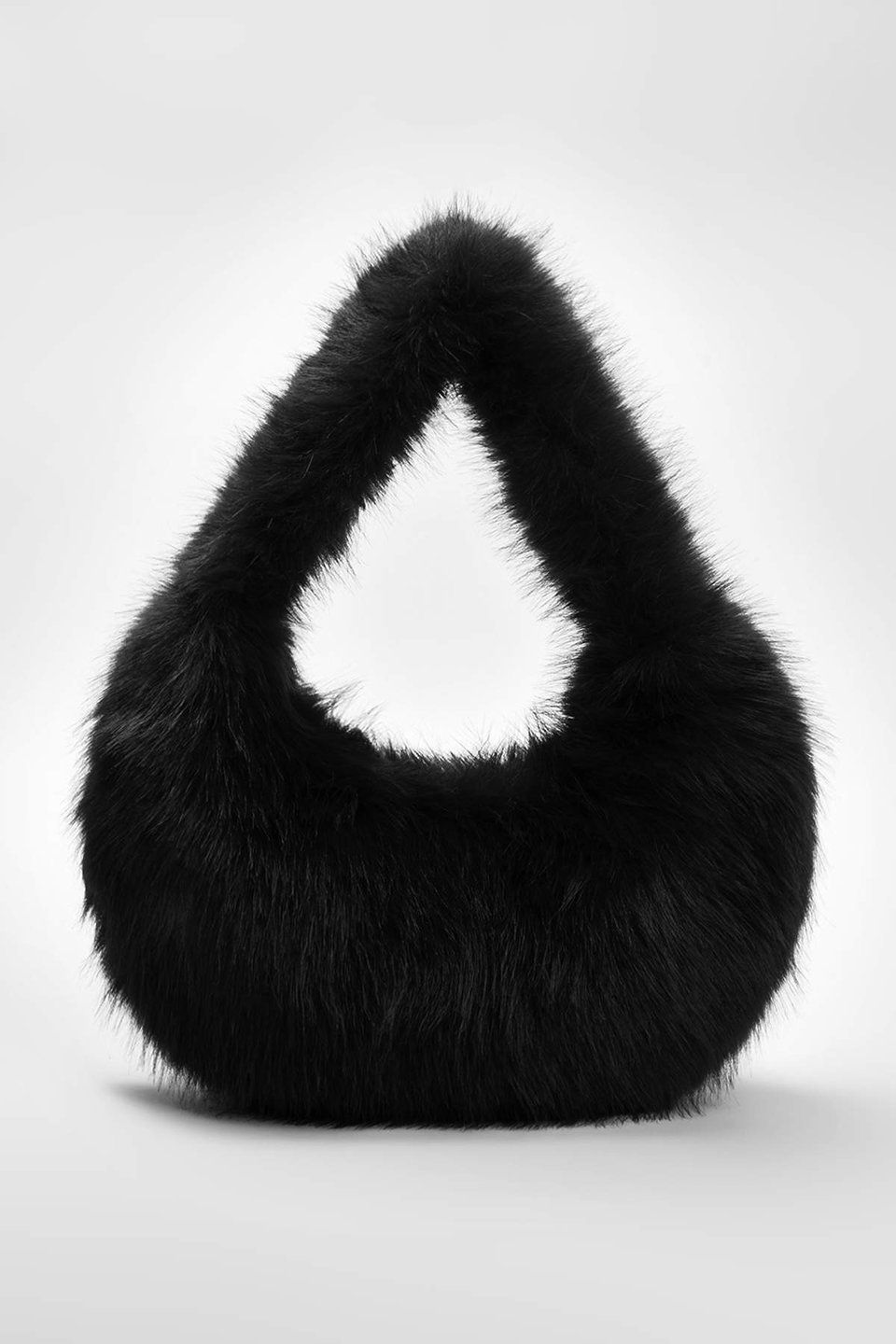 Faux Fur Women's Hand and Shoulder Bag Takaw26Oc00066