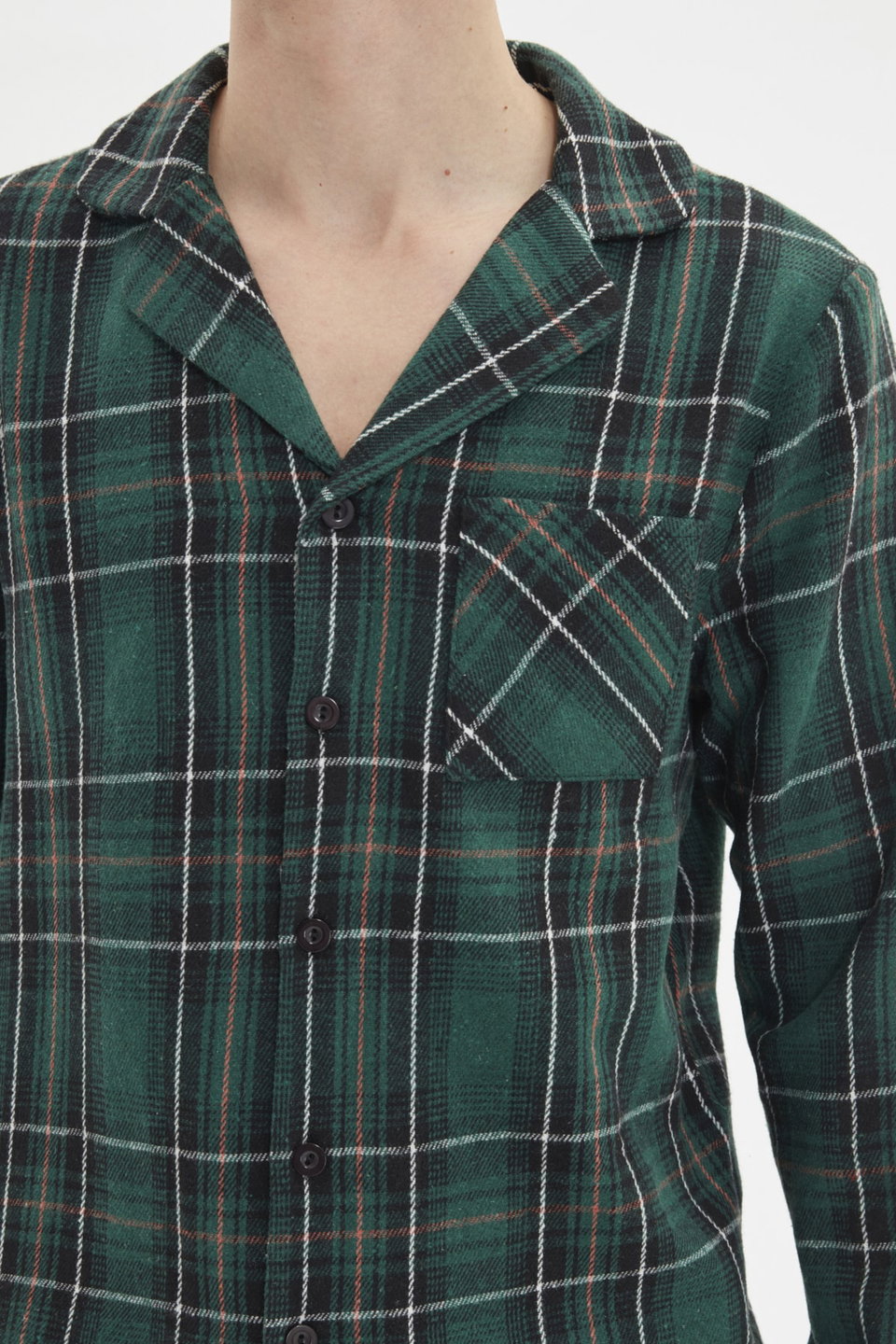 Regular Fit Plaid Woven Pajama Set TMNAW22PT1080