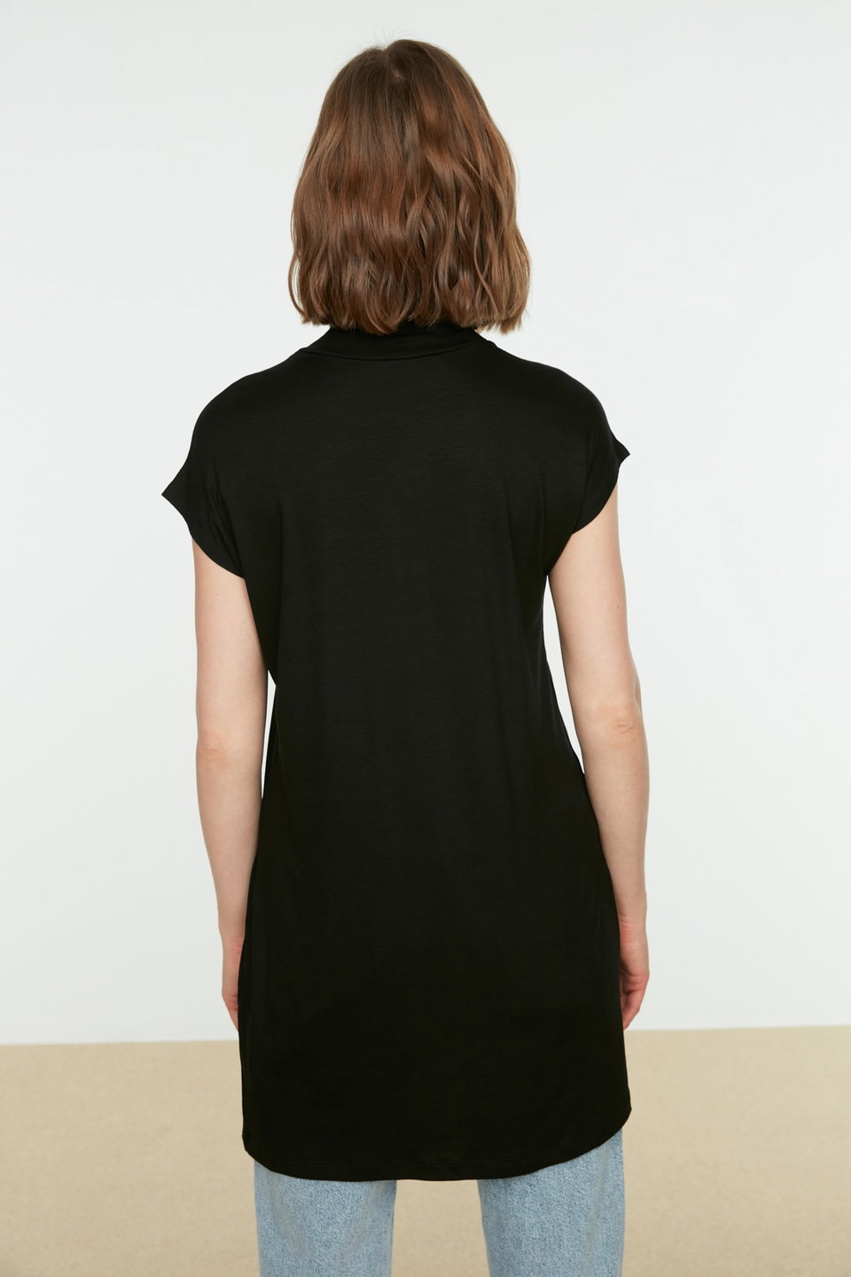 2-Pack Stand Collar Sleeveless Undershirt Tunic Lining TCTSS21UK0033