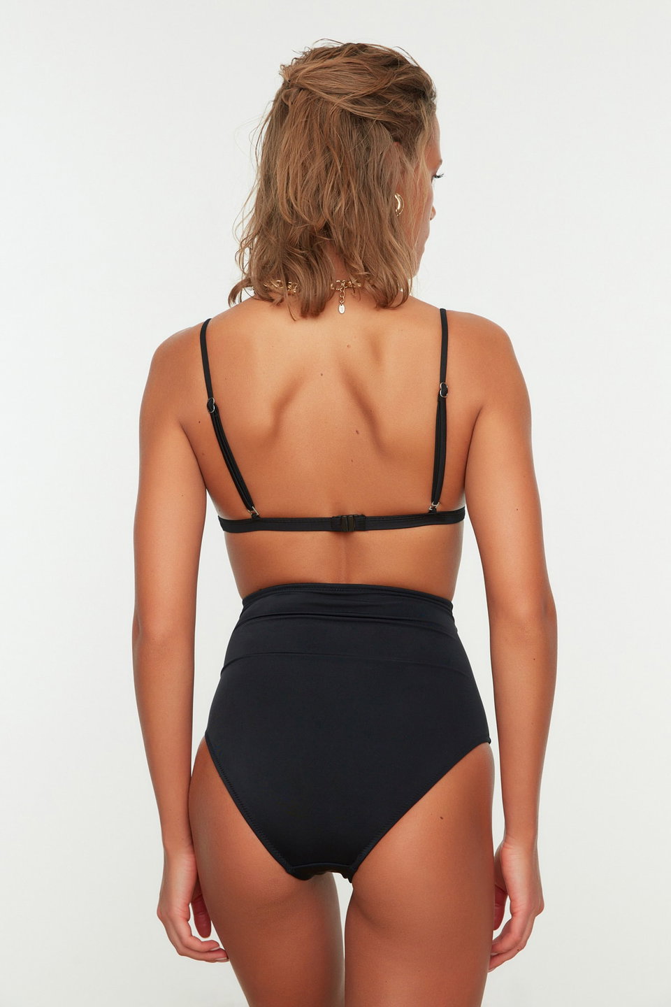 Thinning Effective Super High Waist Hipster Bikini Bottom Tbess20Ba0018