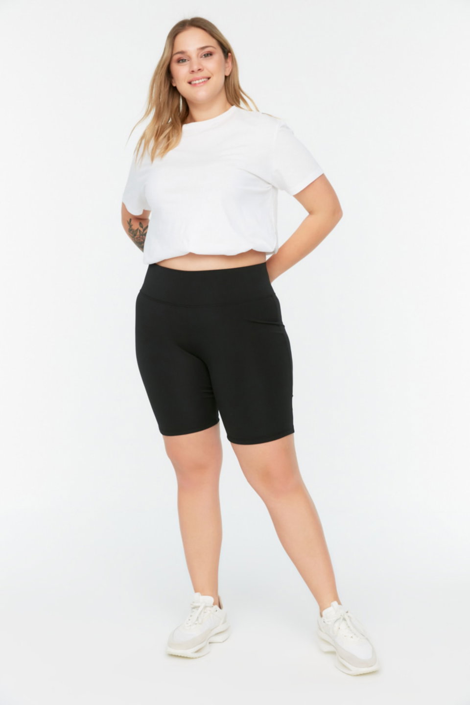 High Waist Knitted Leggings TBBSS22TA00002