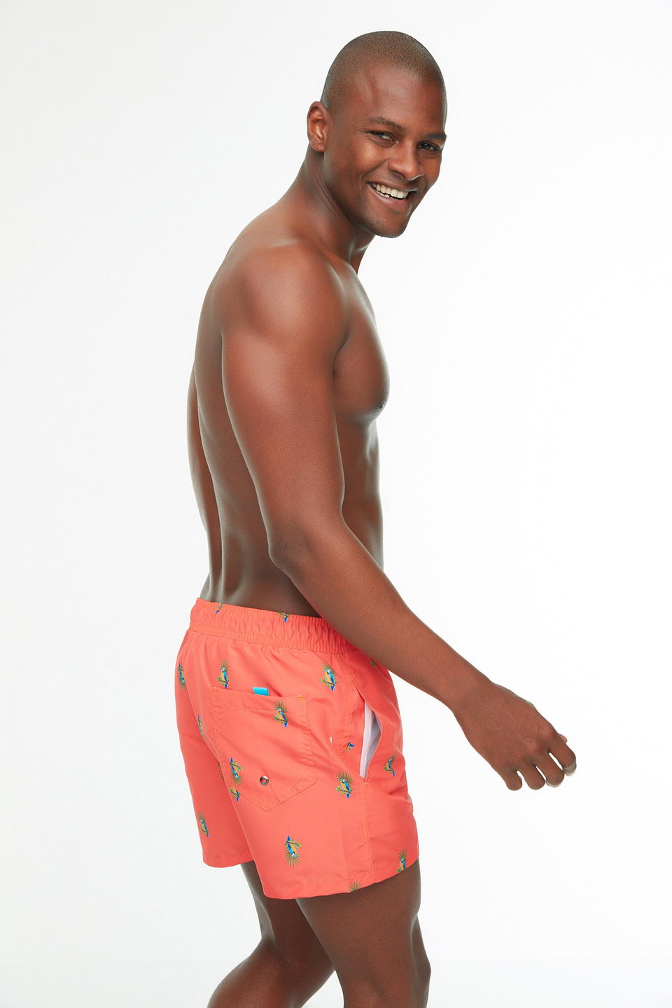 Short Length Tropical Swimsuit Swim Shorts TMNSS22DS0003