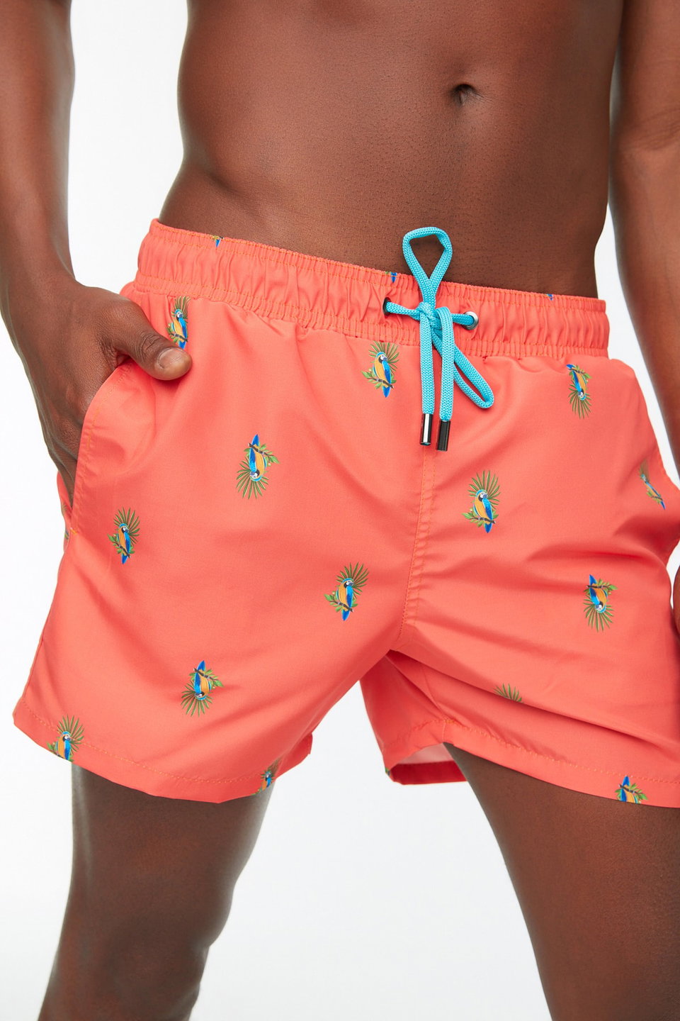 Short Length Tropical Swimsuit Swim Shorts TMNSS22DS0003