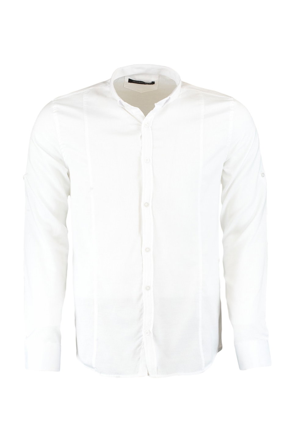 Super Slim Fit Button Collar Handle Epaulette Easy Ironable Shirt TMNSS22GO0091