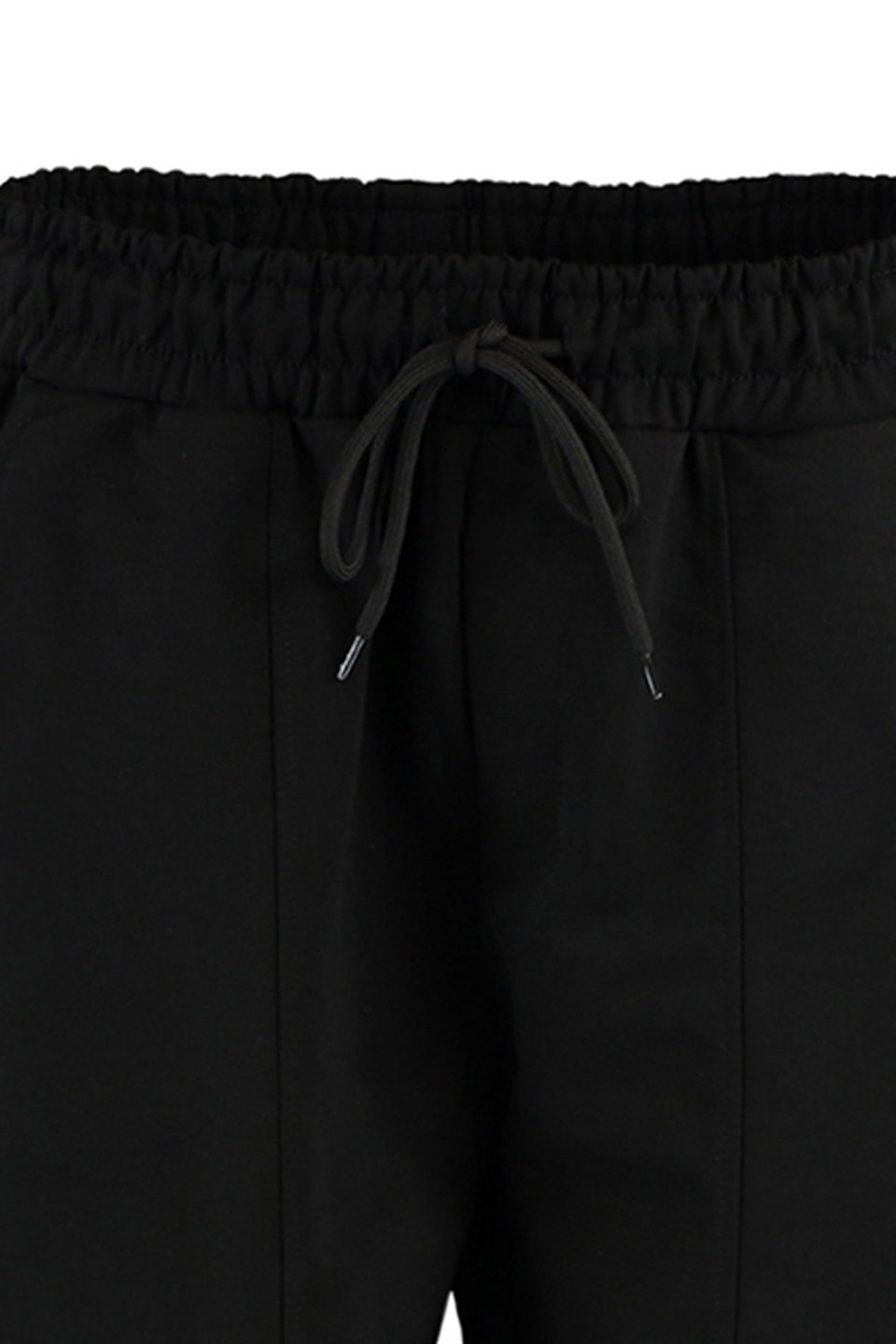 Regular/Normal Cut Medium Length Elastic Waisted Lace Up Sewing Detailed Shorts TMNSS20SR0070
