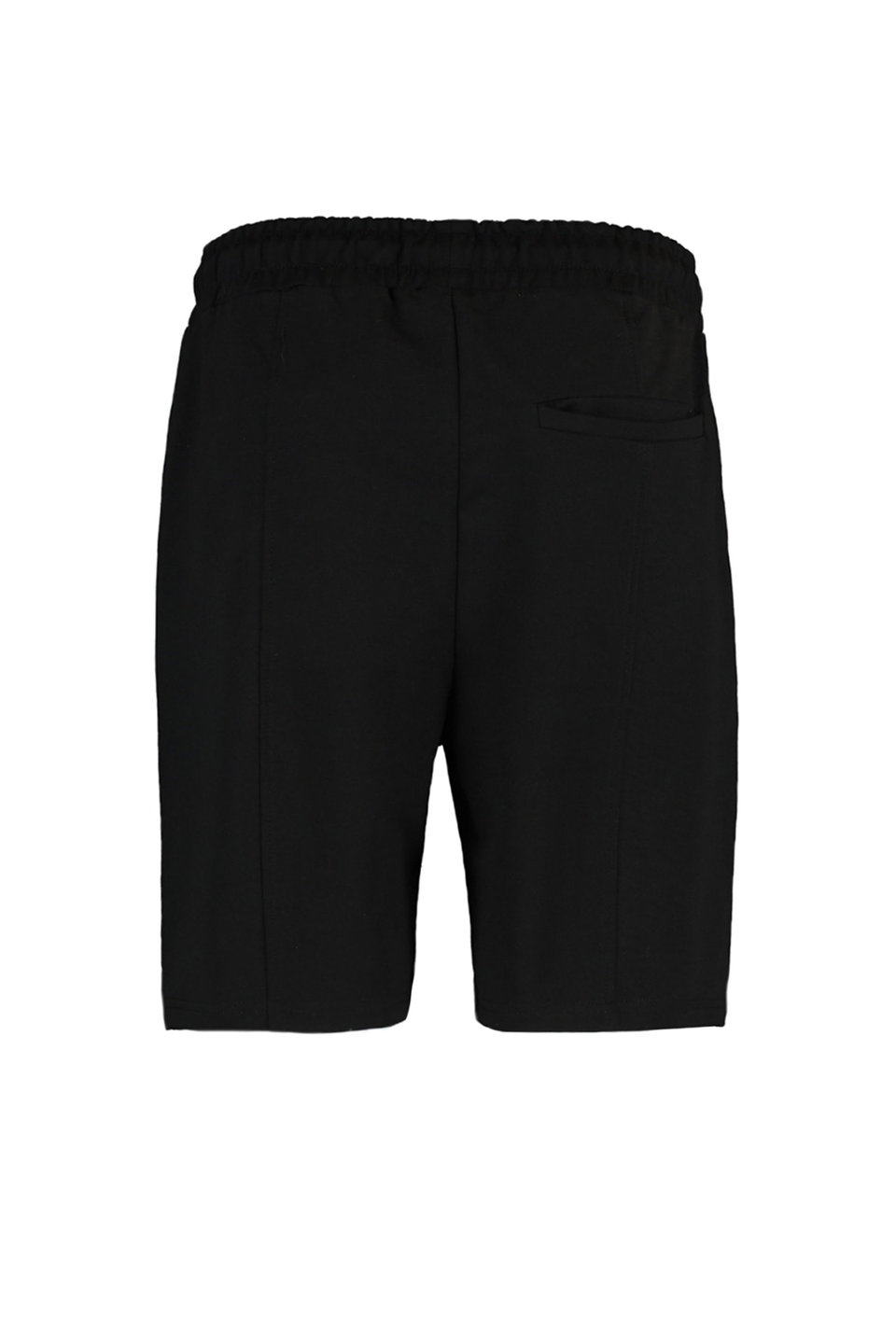 Regular/Normal Cut Medium Length Elastic Waisted Lace Up Sewing Detailed Shorts TMNSS20SR0070