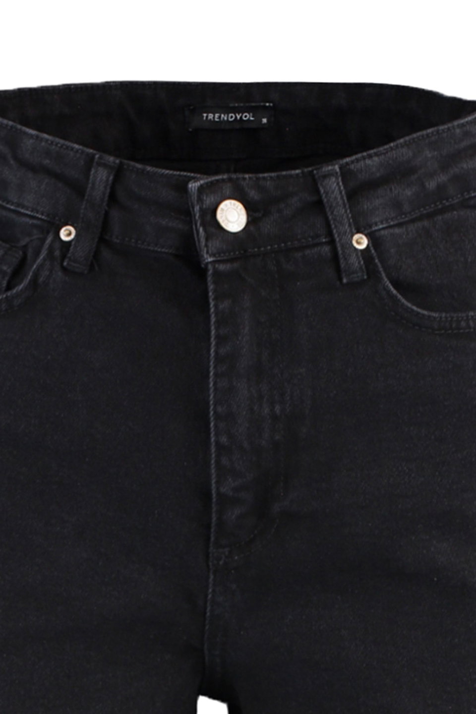More Sustainable High Waist City Boy Denim Shorts TWOSS20SR0210
