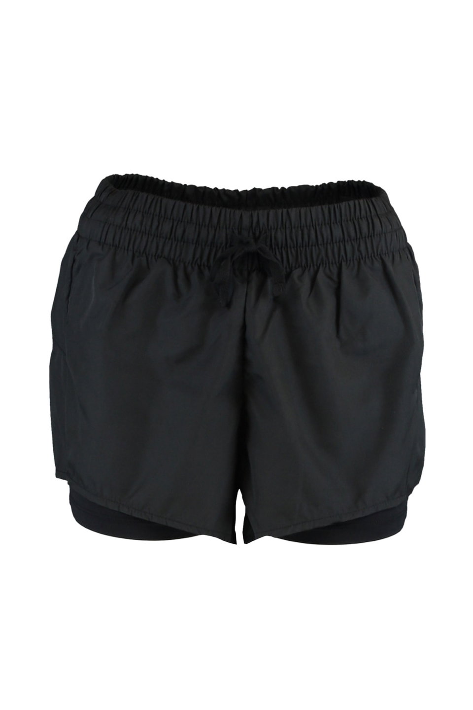 Parachute Fabric 2 Layer Knitted Sports Shorts With Shorts TWOAW21SR0012