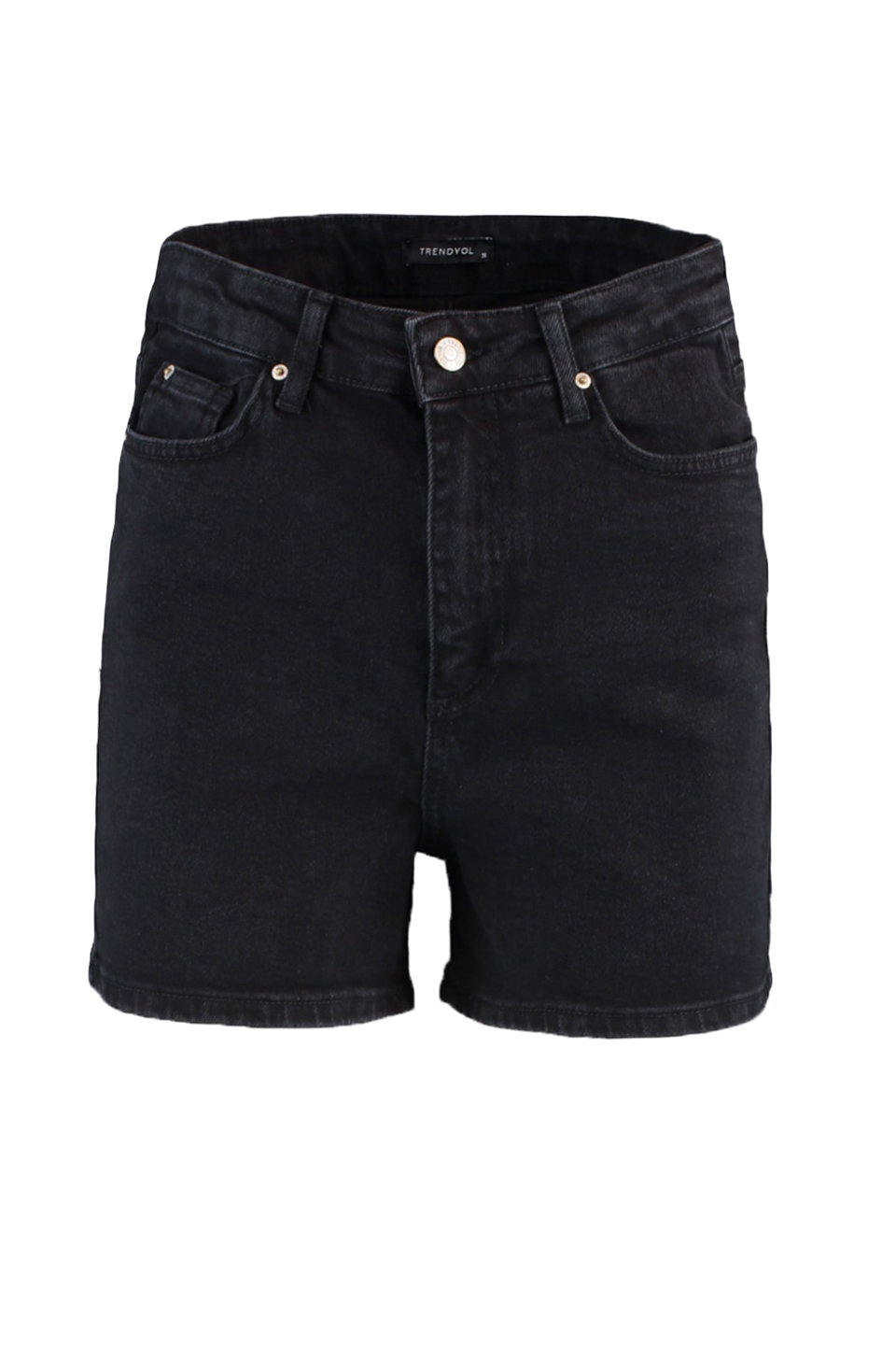 More Sustainable High Waist City Boy Denim Shorts TWOSS20SR0210