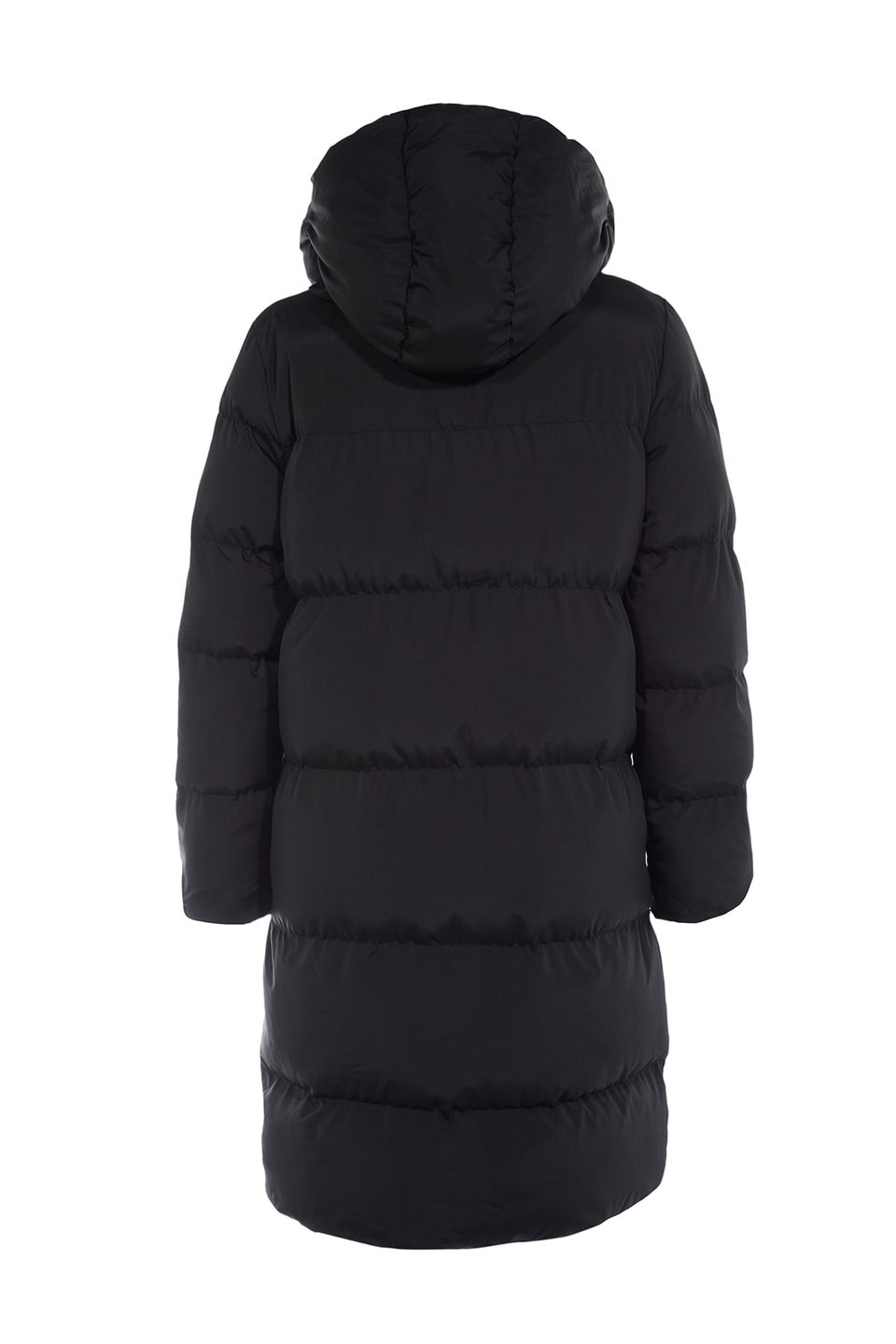 Double Sided Hooded Water Repellent Long Puffer Jacket TWOAW23MO00052