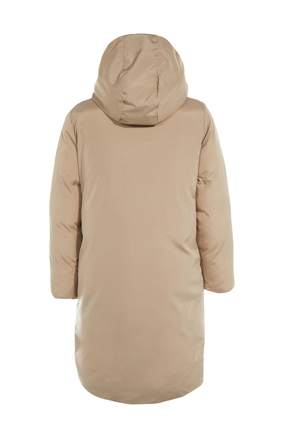 Double Sided Hooded Water Repellent Long Puffer Jacket TWOAW23MO00052