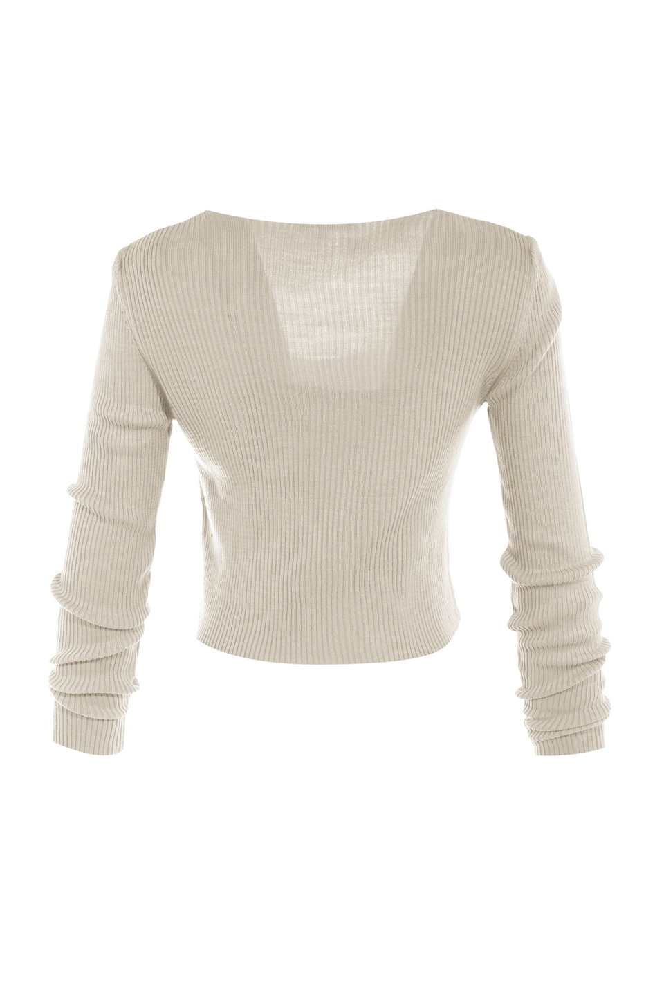 Crop Tie Detailed Blouse-Cardigan Knitwear Suit Knitwear Cardigan TWOSS21HI0002