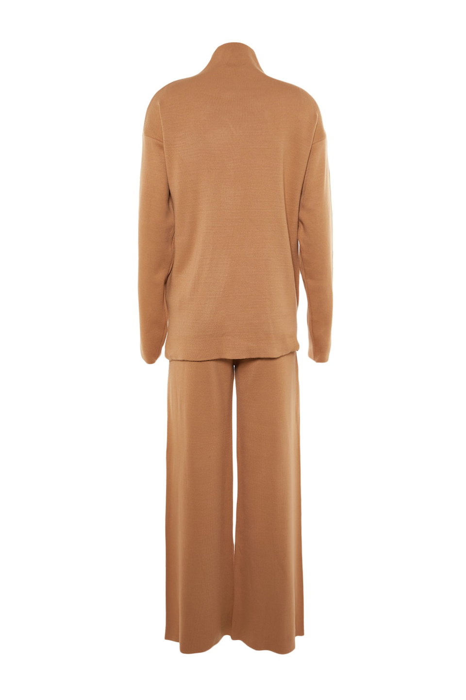 Stand Collar Knitwear Top-Bottom Set TWOAW21AU0060