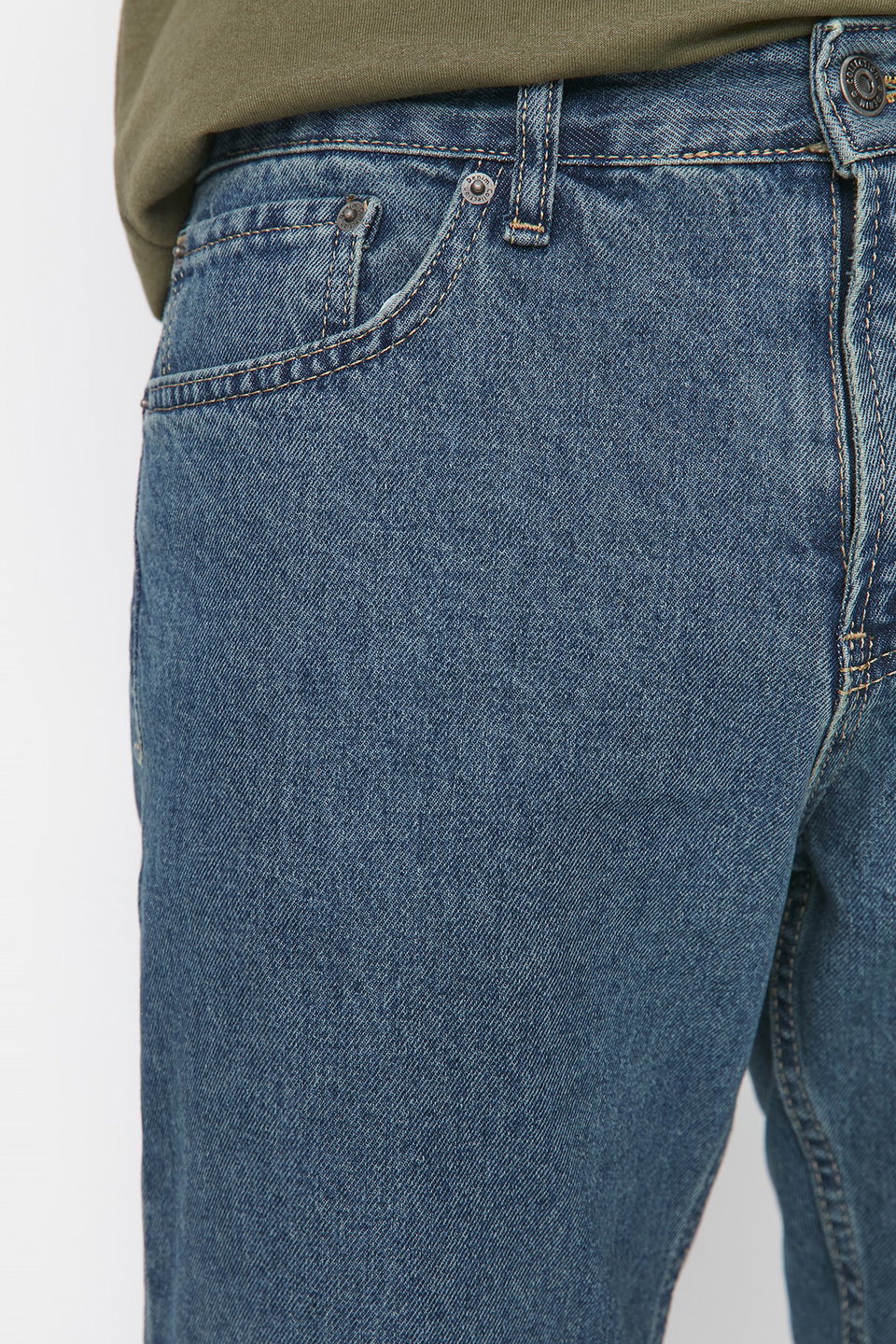 Antique Look 100% Cotton Relax Fit Boyfriend Jeans TMNAW23JE00043
