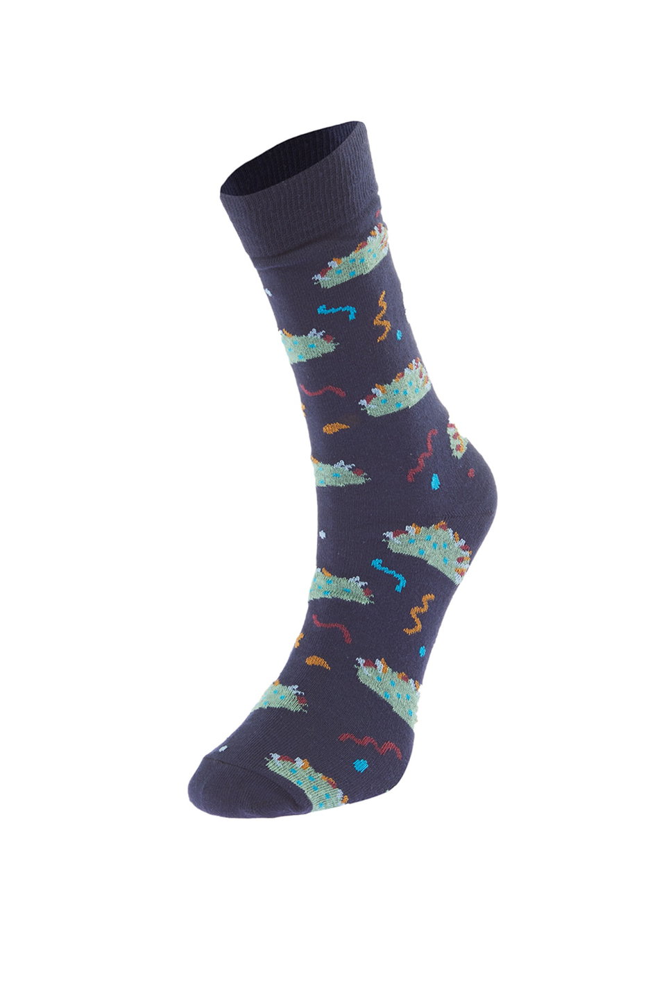 Multicolored Food Patterned 5-Pack Ankle Socks TMNSS21CO0075