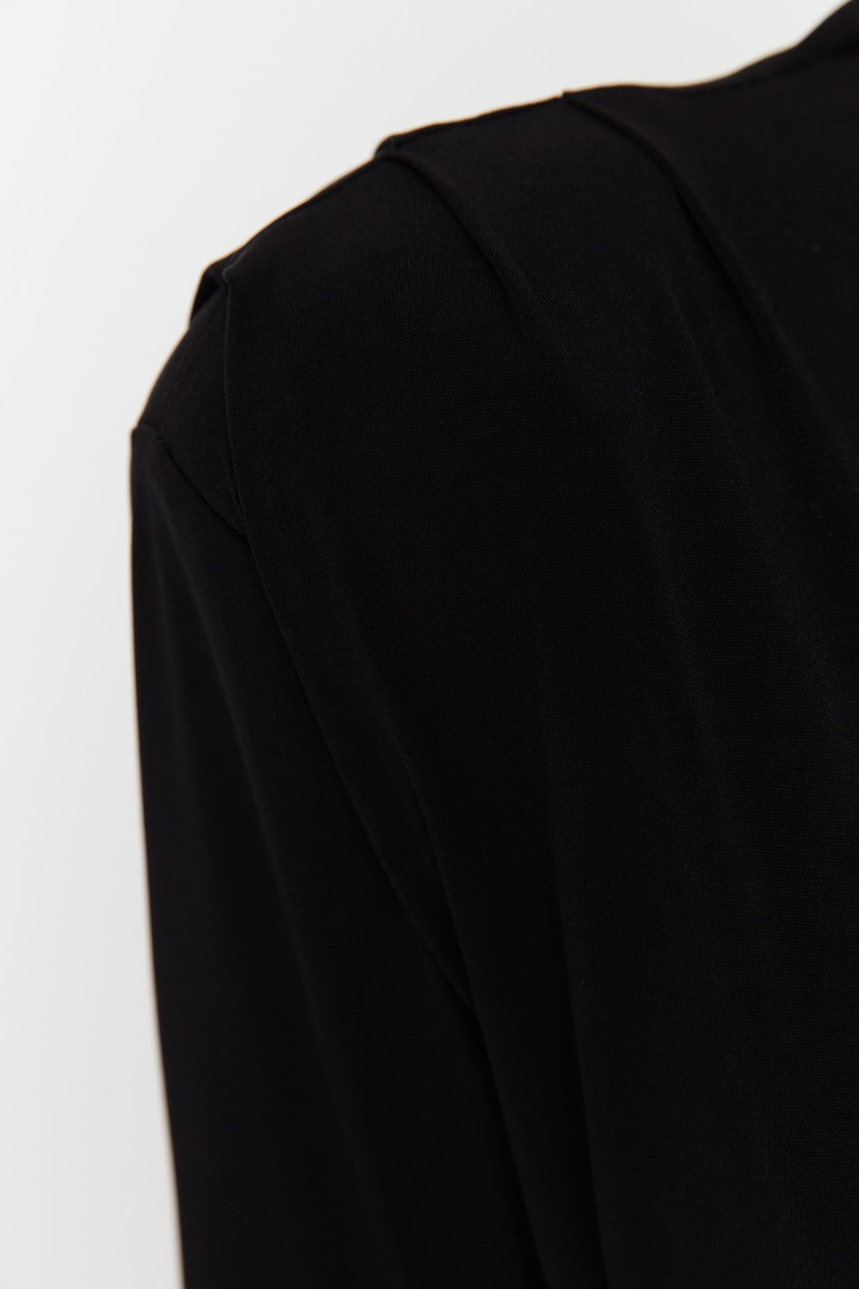 Draped Snap Knit Bodysuit TPRAW23BD00048