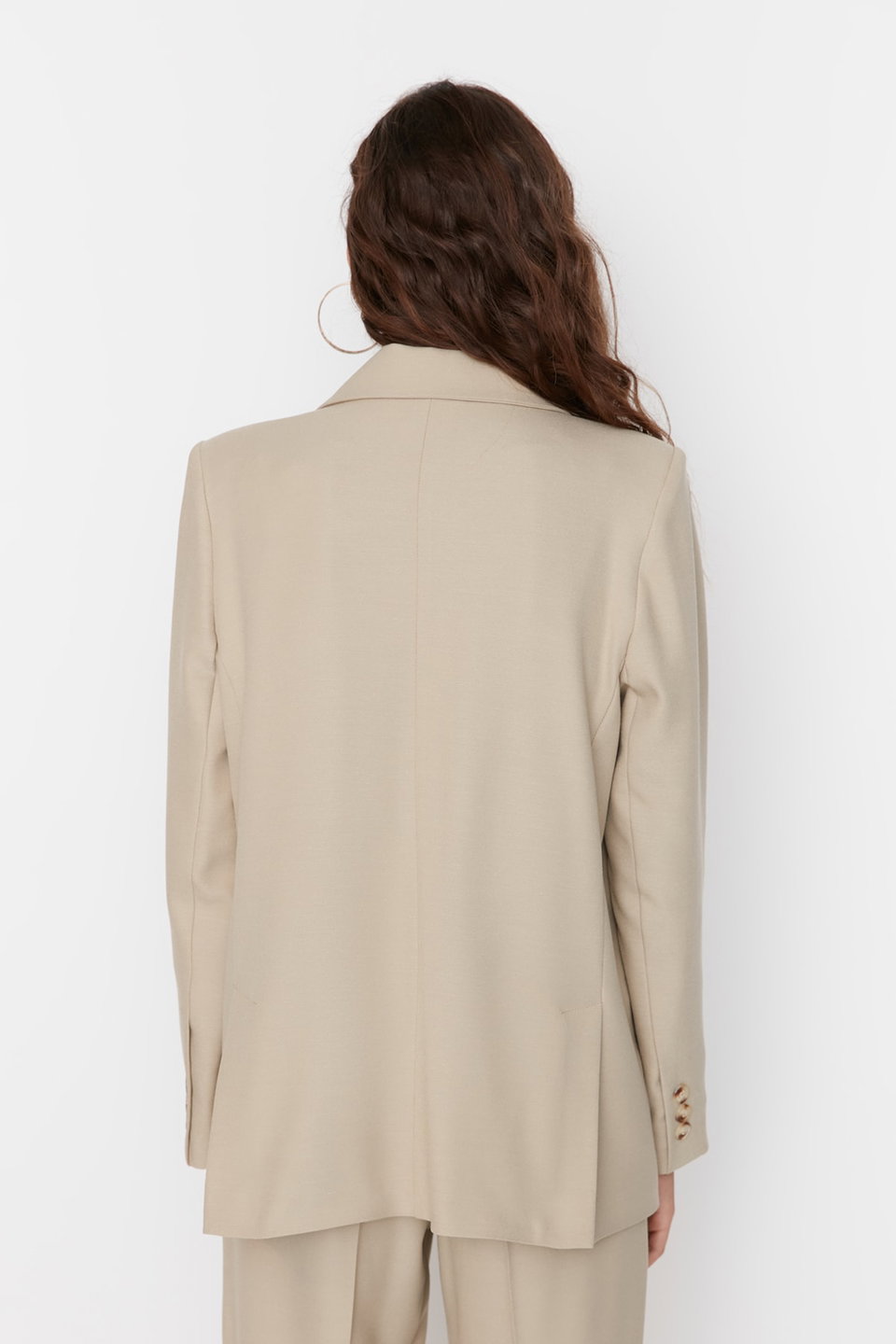 Limited Edition Regular Lined Woven Blazer Jacket TWOAW23BC00132