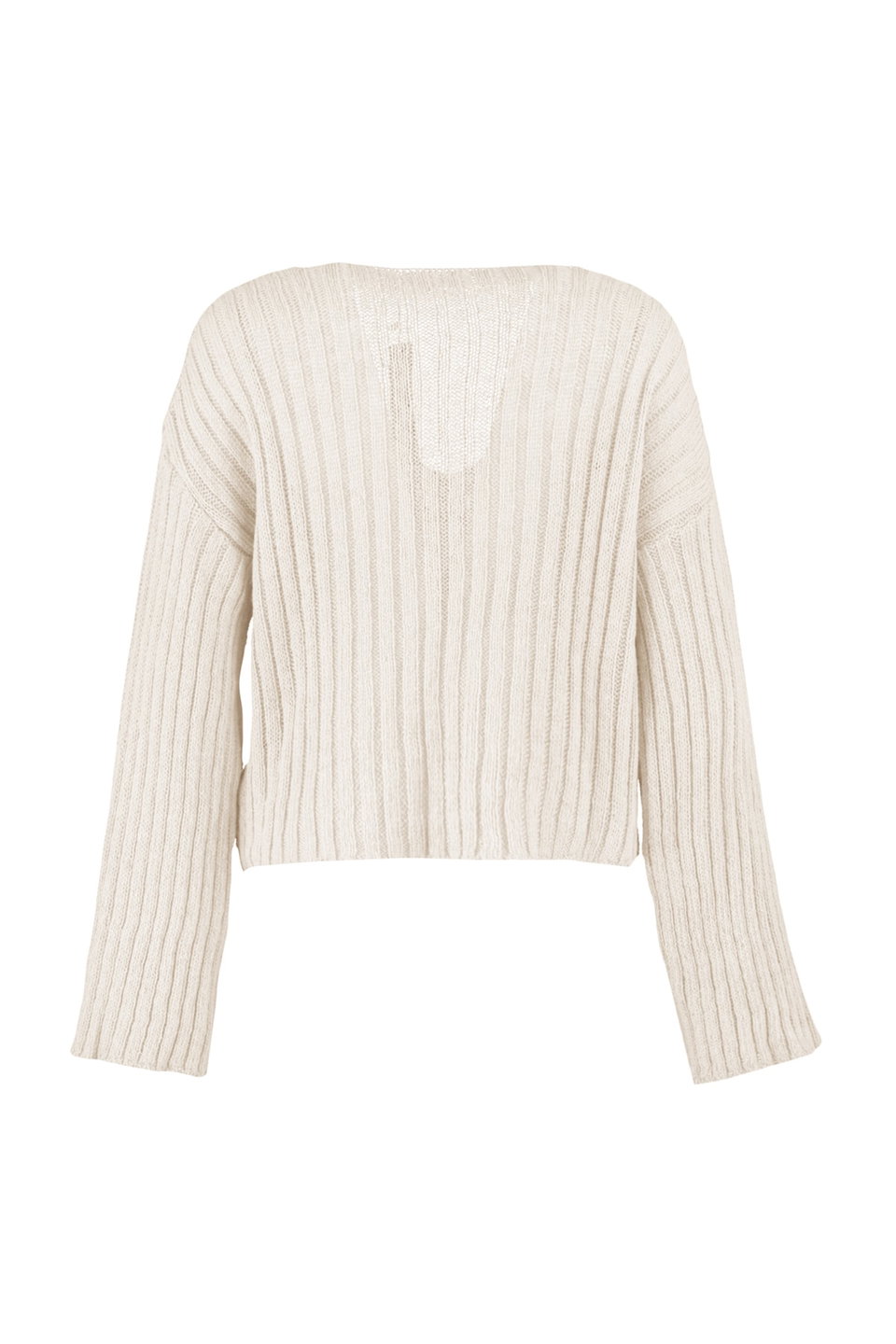 Mercerized Look Wool Wide Pattern Basic Knitwear Sweater TWOAW23KZ01844
