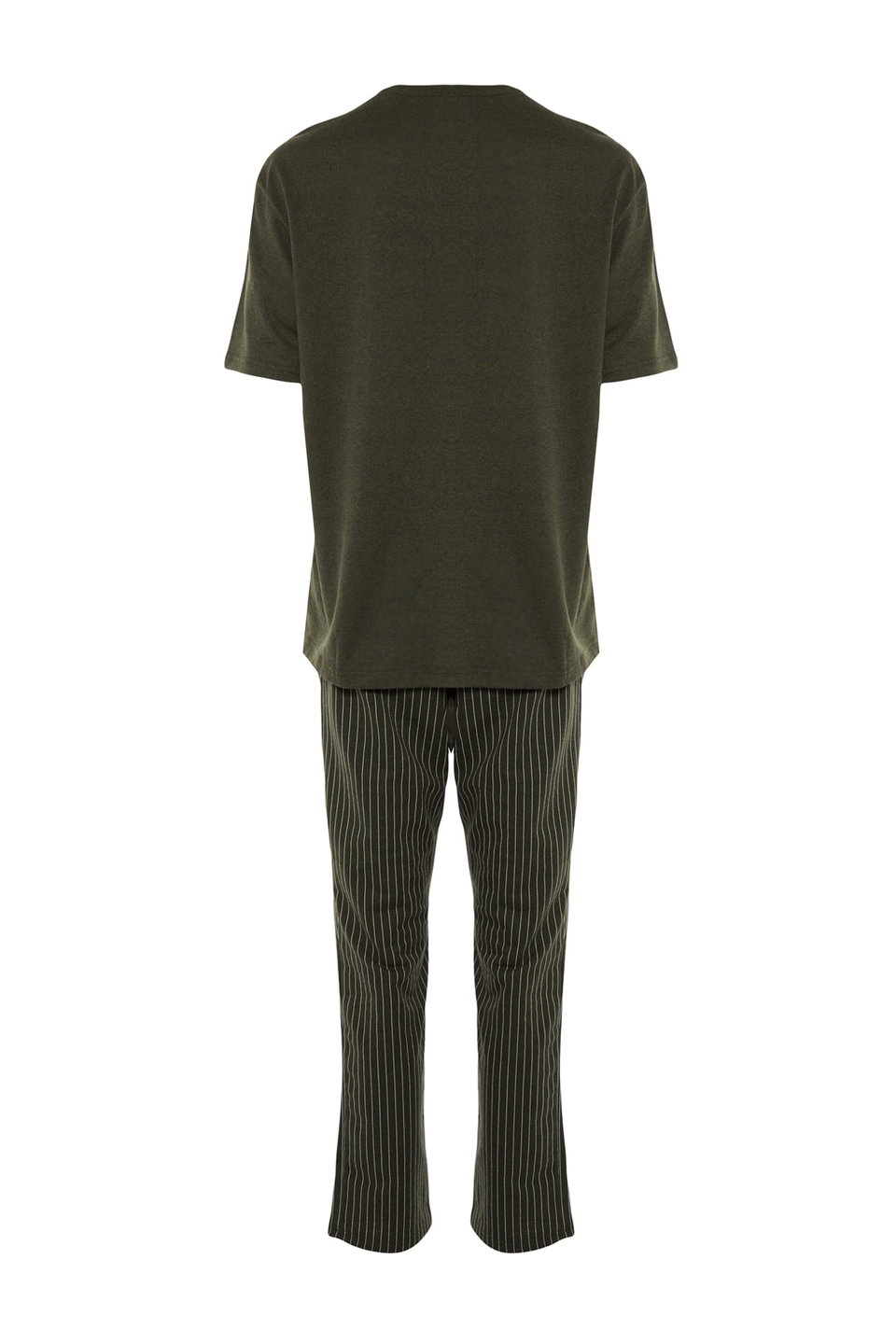 Printed Regular Fit Knitted Pajama Set THMAW21PT0393