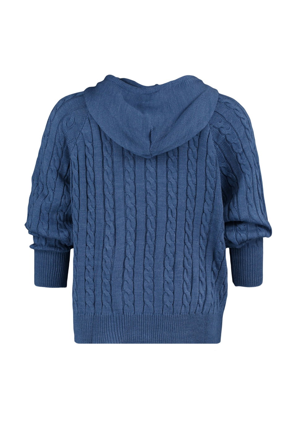 Hooded Zippered Knitwear Cardigan TBBAW23AV00051