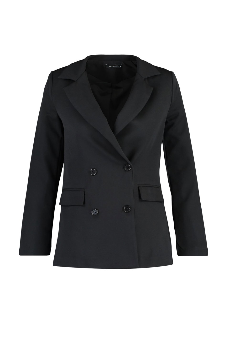 Regular Lined Buttoned Woven Blazer Jacket TWOAW21CE0272