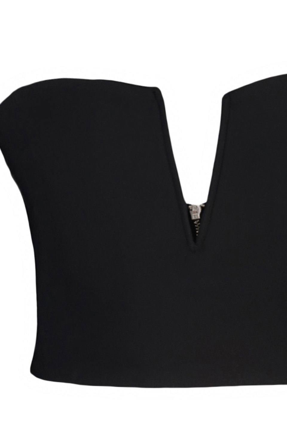 Crop Lined Woven Bustier TPRSS22BS0065
