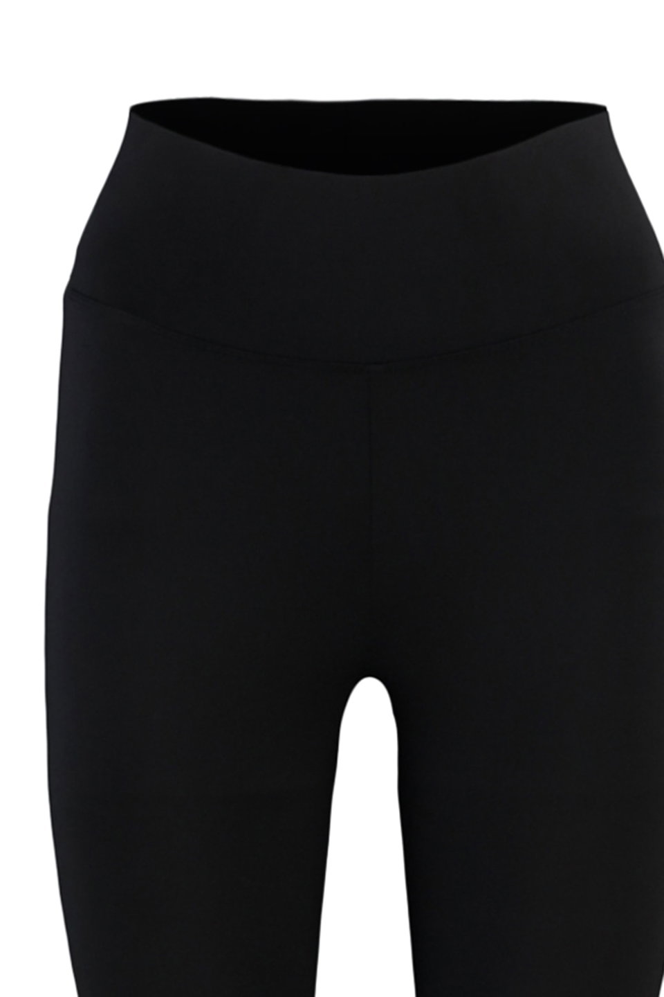 Wide Waist Elastic Extra Compression Full Length Knitted Sports Leggings TWOAW21TA0029