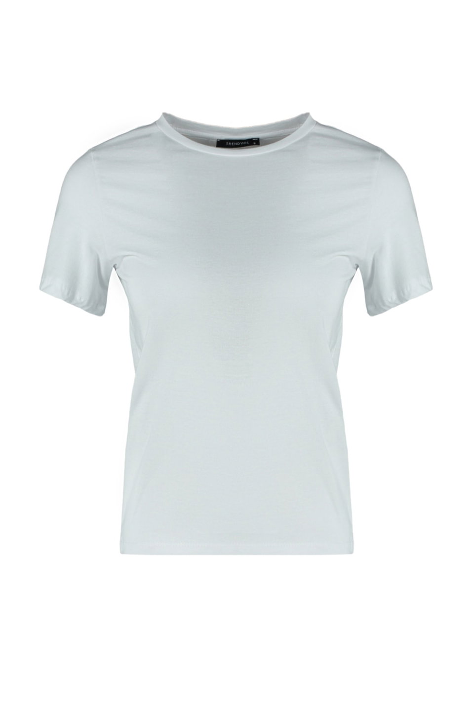 100% Cotton Basic Crew Neck Knitted T-Shirt TWOSS23TS00000