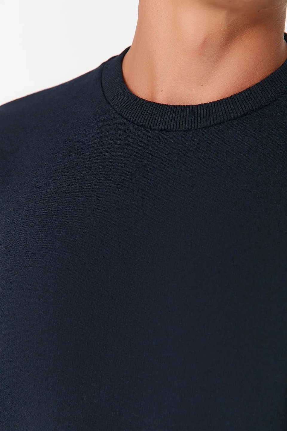 Regular/Normal Cut Fleece Inside/Warm Sweatshirt TMNAW21SW1208
