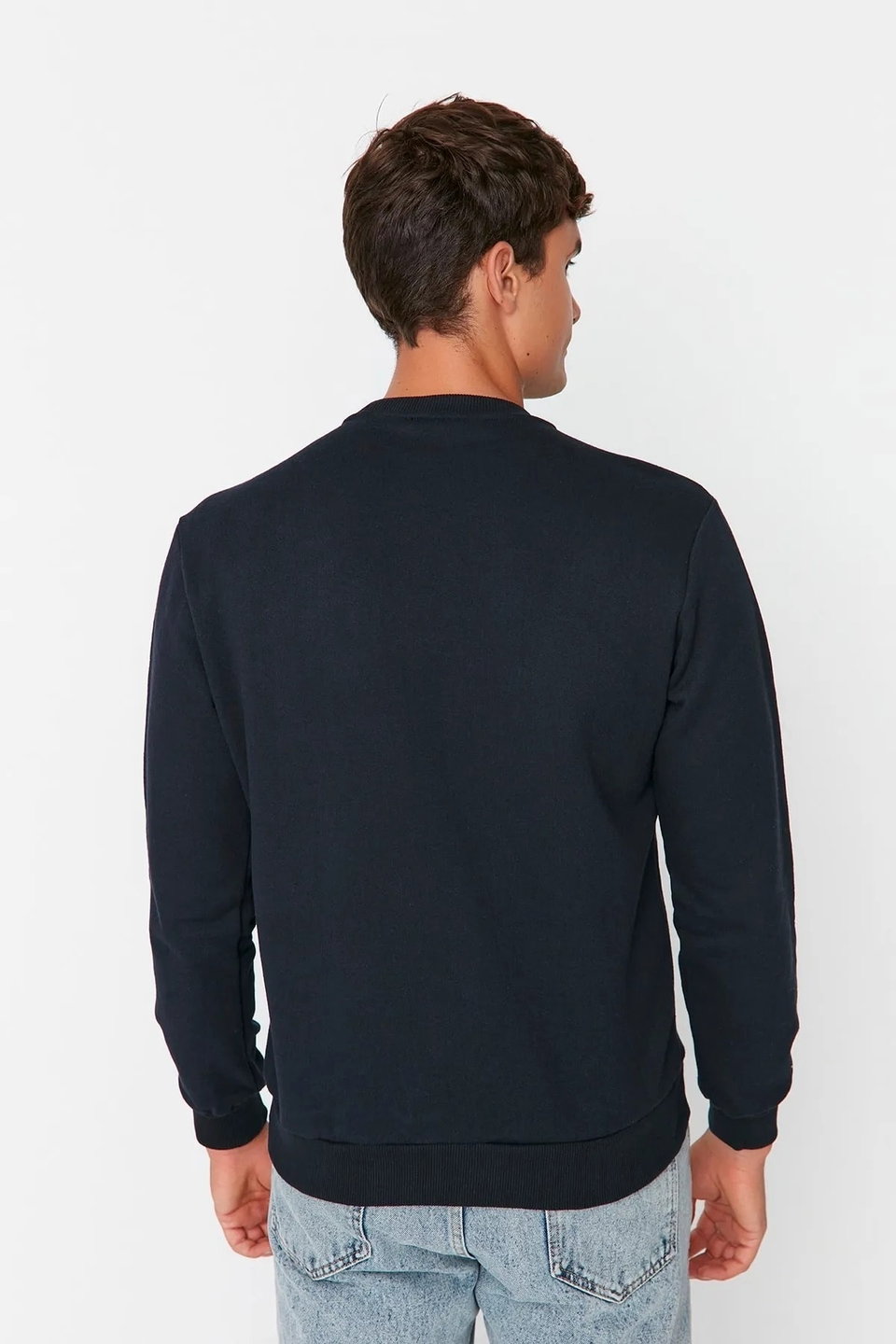 Regular/Normal Cut Fleece Inside/Warm Sweatshirt TMNAW21SW1208