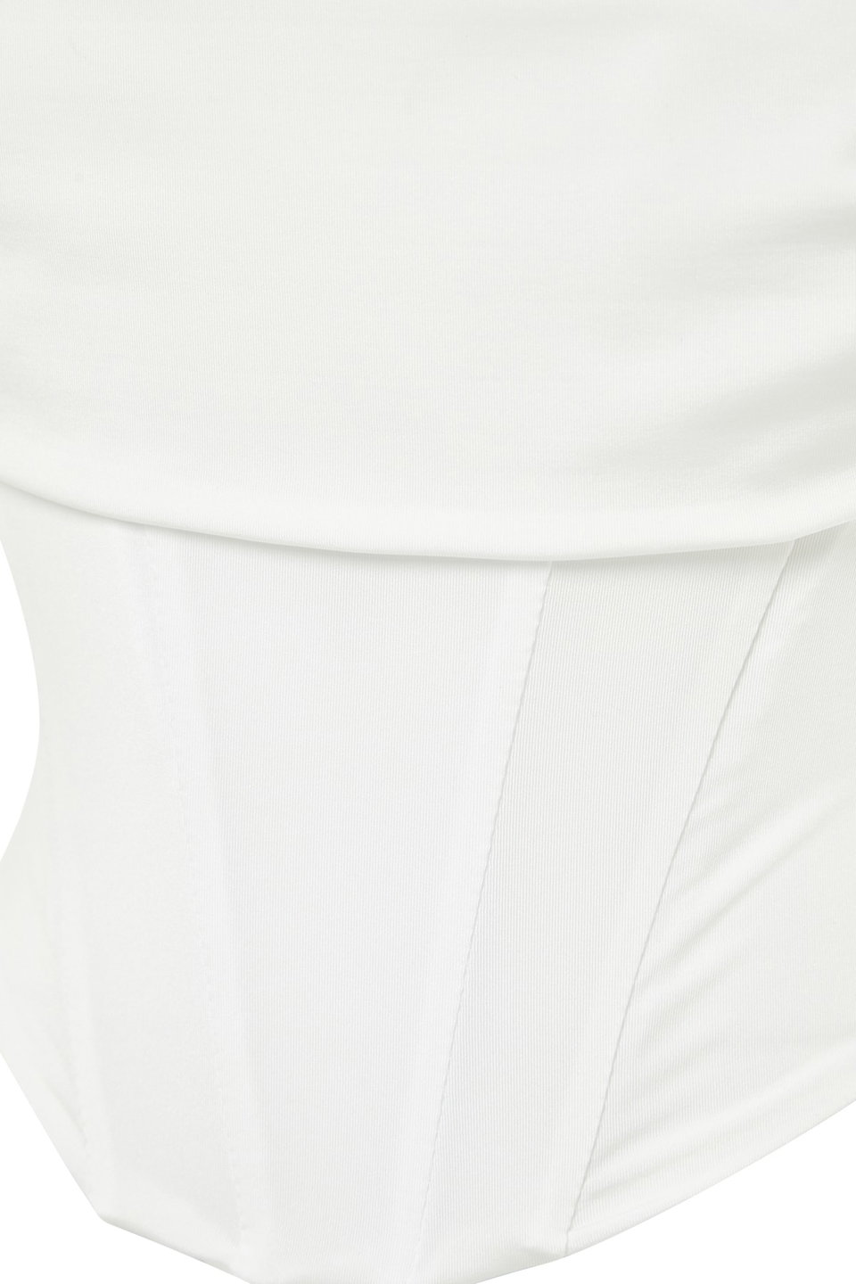 Underwire Detailed Knitted Satin Bustier TPRSS23BS00006