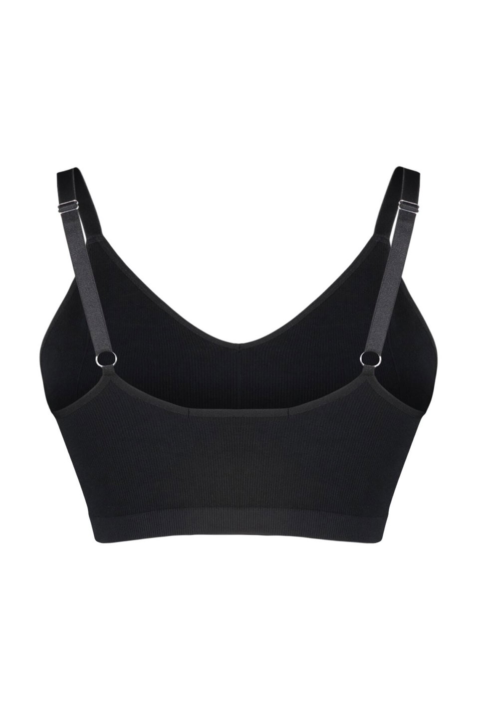 Strap Seamless/Seamless Wire Free Cupless Stretchy Bralette Knitted Plus Size Bra Tbbss23Cw00001
