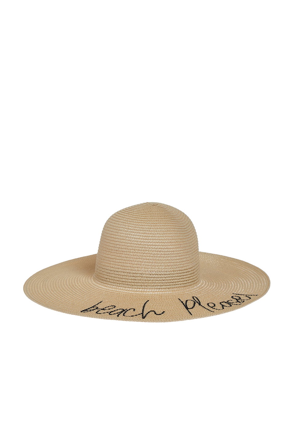 Slogan Detailed Straw Women's Hat TWOSS23SP00014