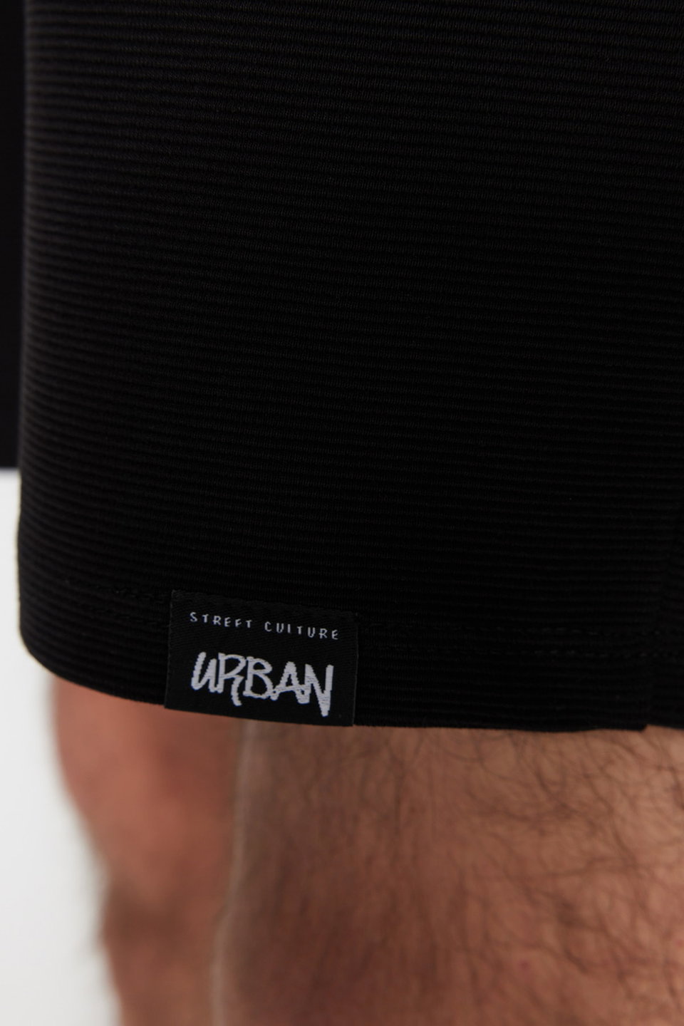 Premium Regular 100% Cotton Label Detailed Textured Shorts TMNSS23SR00032
