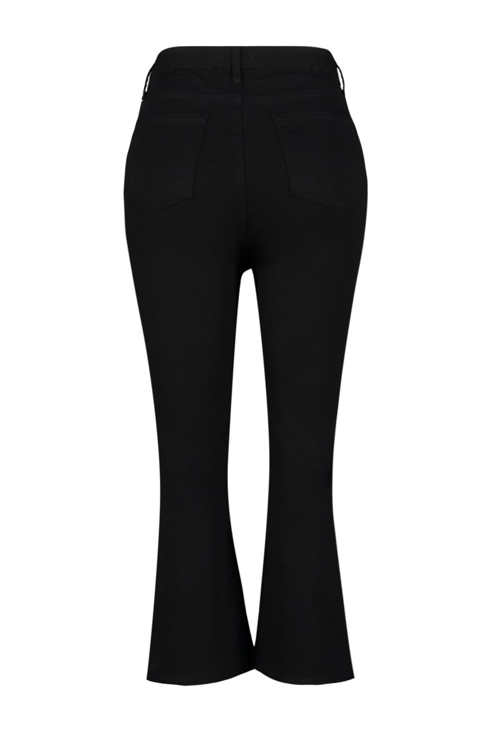 Non-fading High Waist Comfort Short Leg Culotte Fit Jeans TBBSS23AR00014