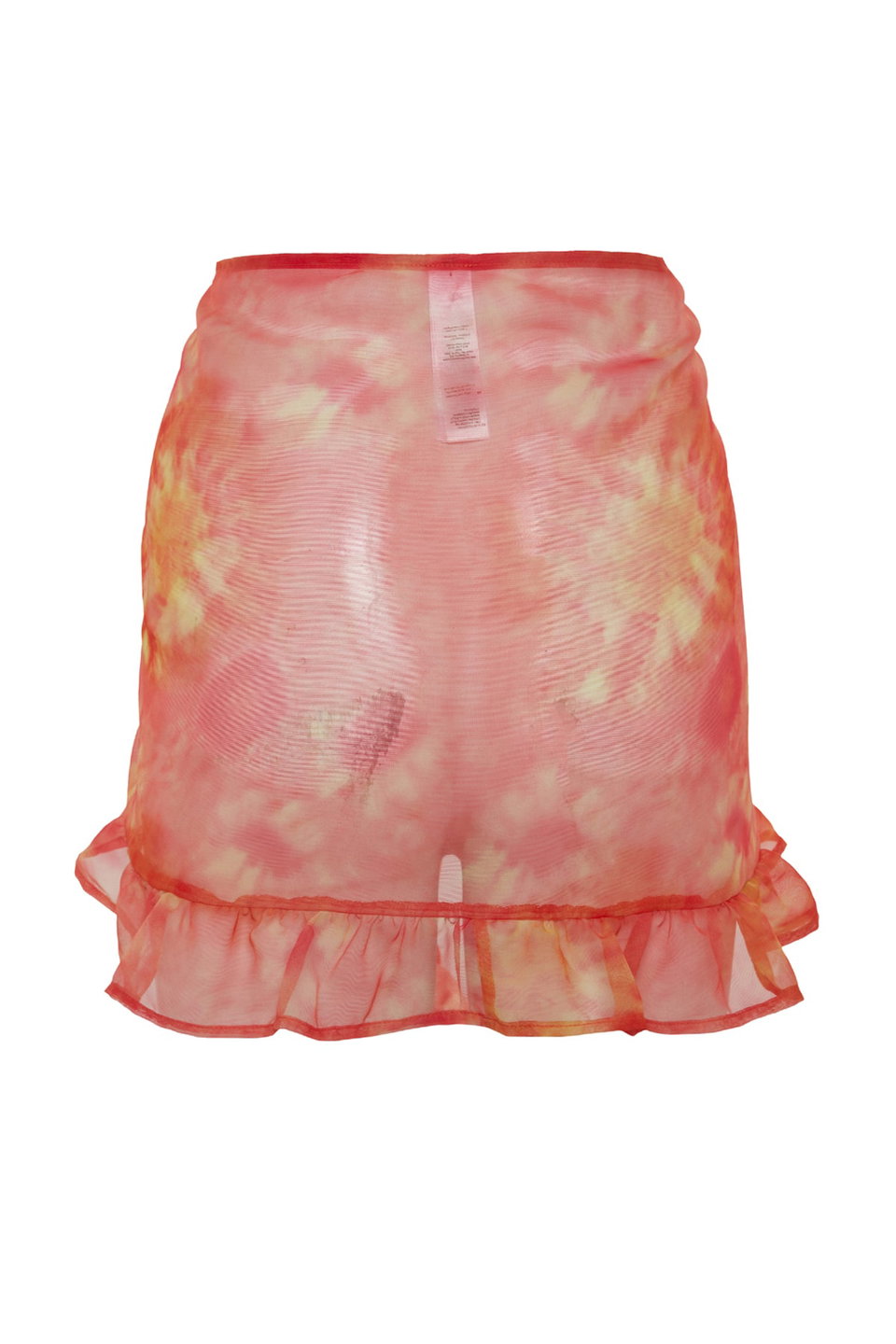 Batik Patterned Mini Woven Chiffon Beach Pareo TBESS23PR00008