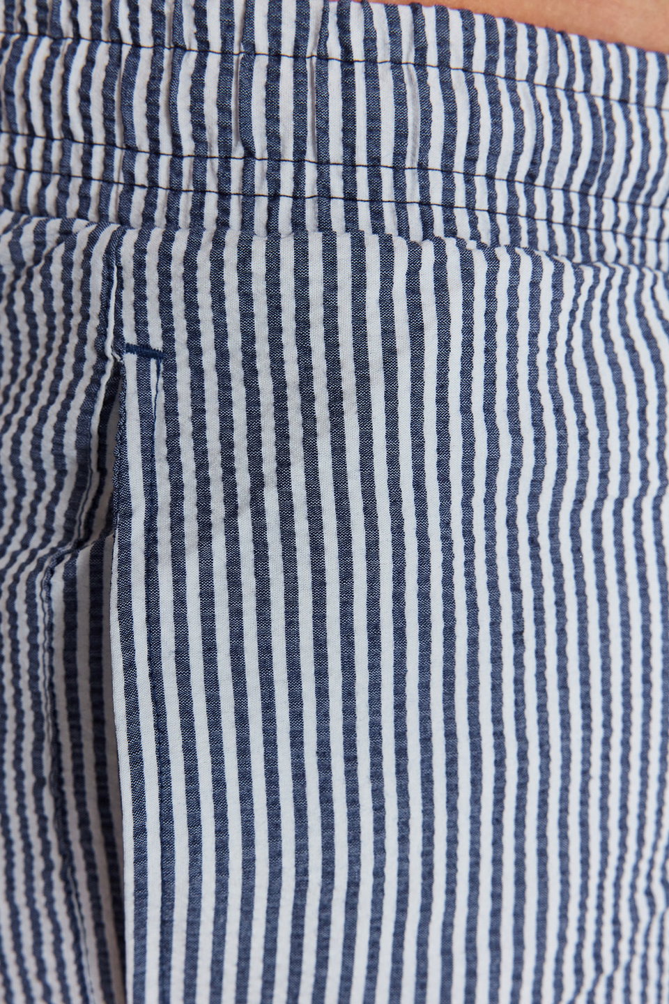 Striped Seersucker Swimsuit Swim Shorts TMNSS23DS00004