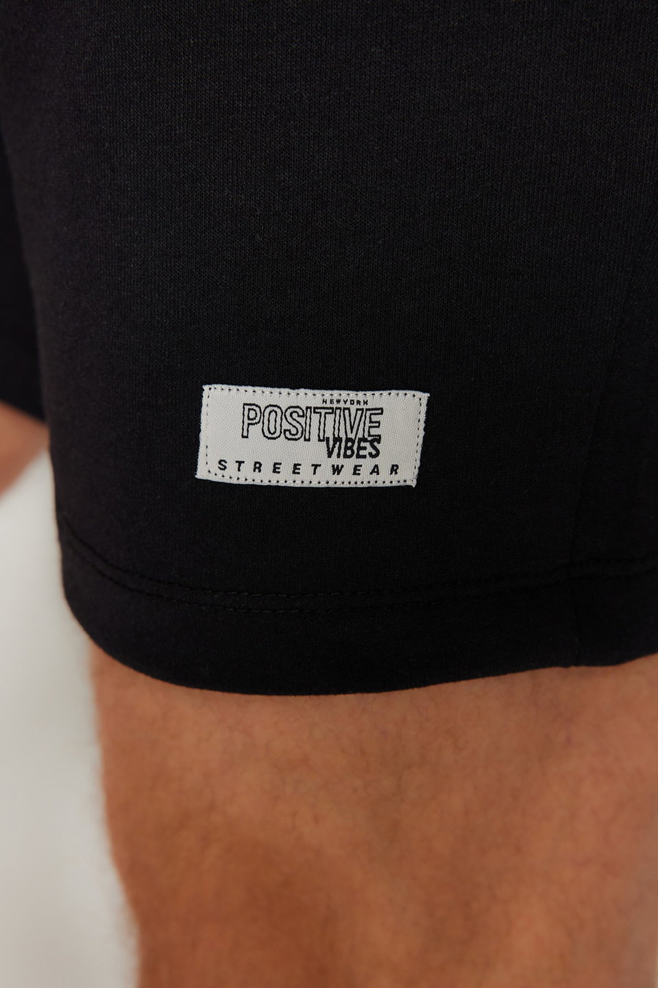Regular Cut Label Appliqued Cotton Shorts TMNSS23SR00079