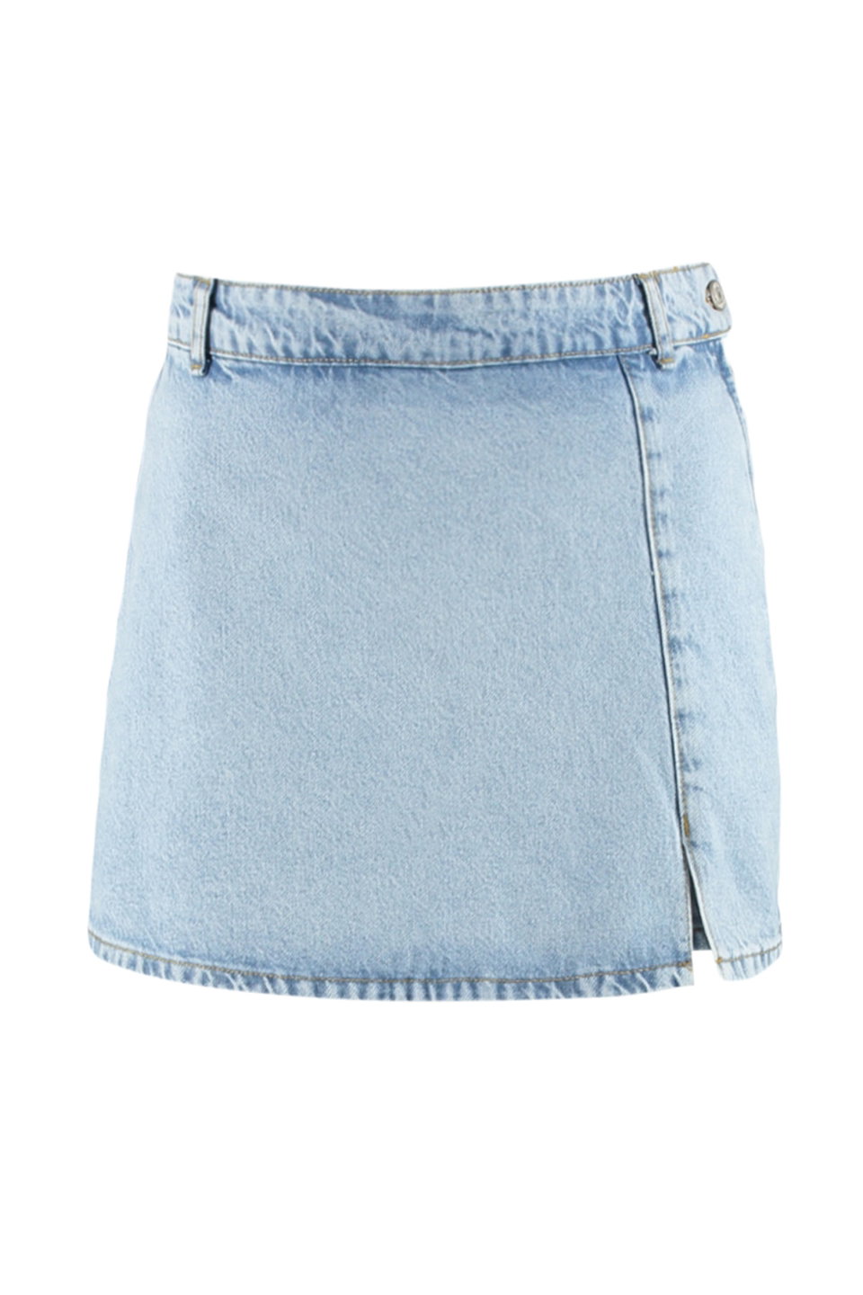 Slit Denim Shorts Skirt Twoss23Sr00091