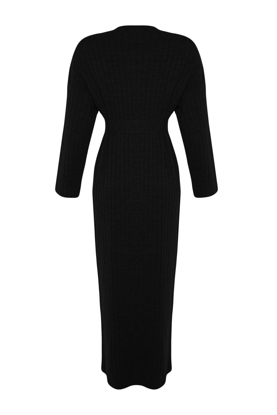 Belted Rib Knit Dress TCTAW24EB0000