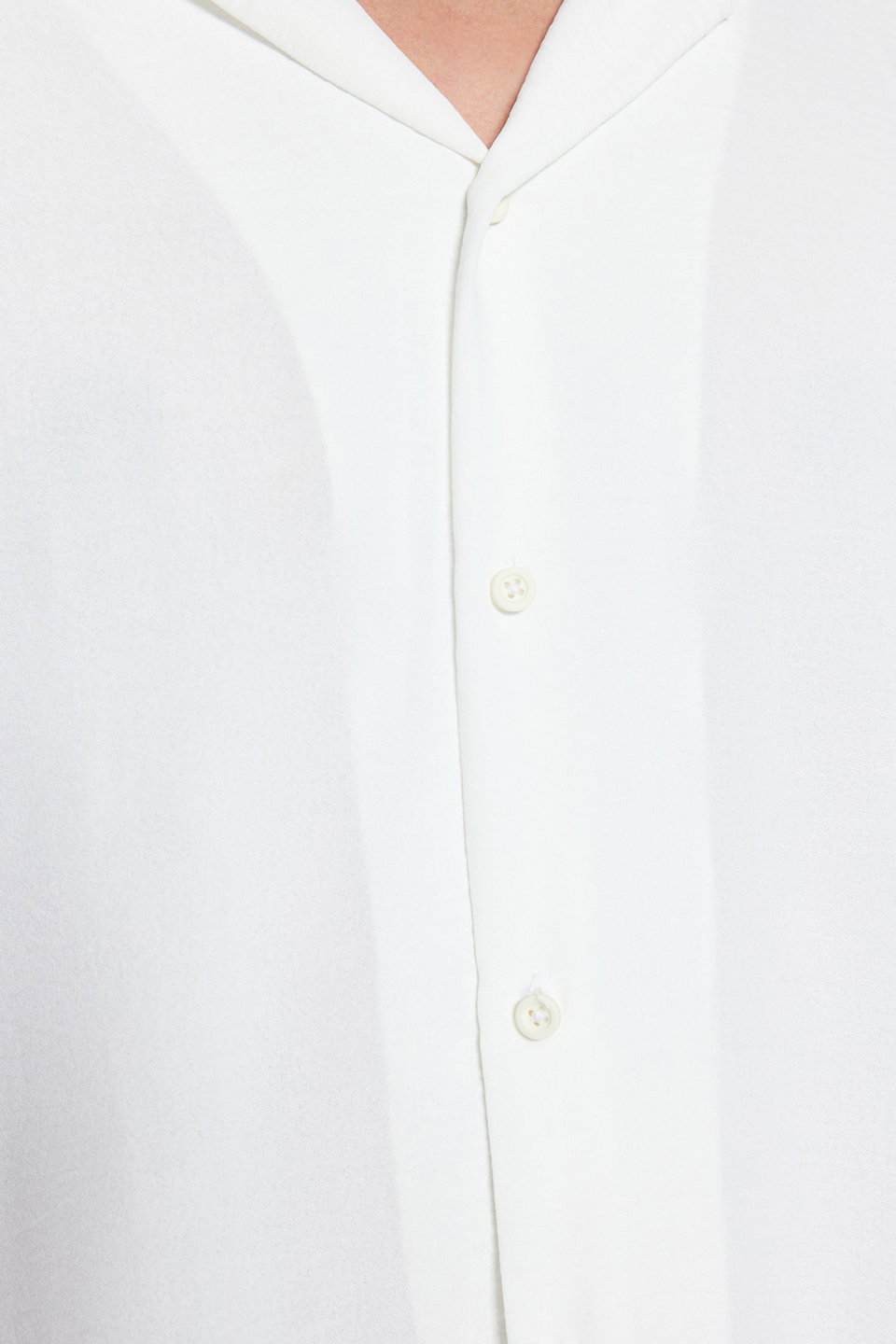 Oversize Fit Open Collar Summer Linen Look Shirt TMNSS23GO00053