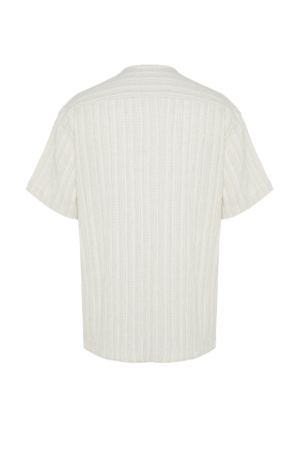 Linen Content Oversize Fit Shirt TMNSS23GO00139