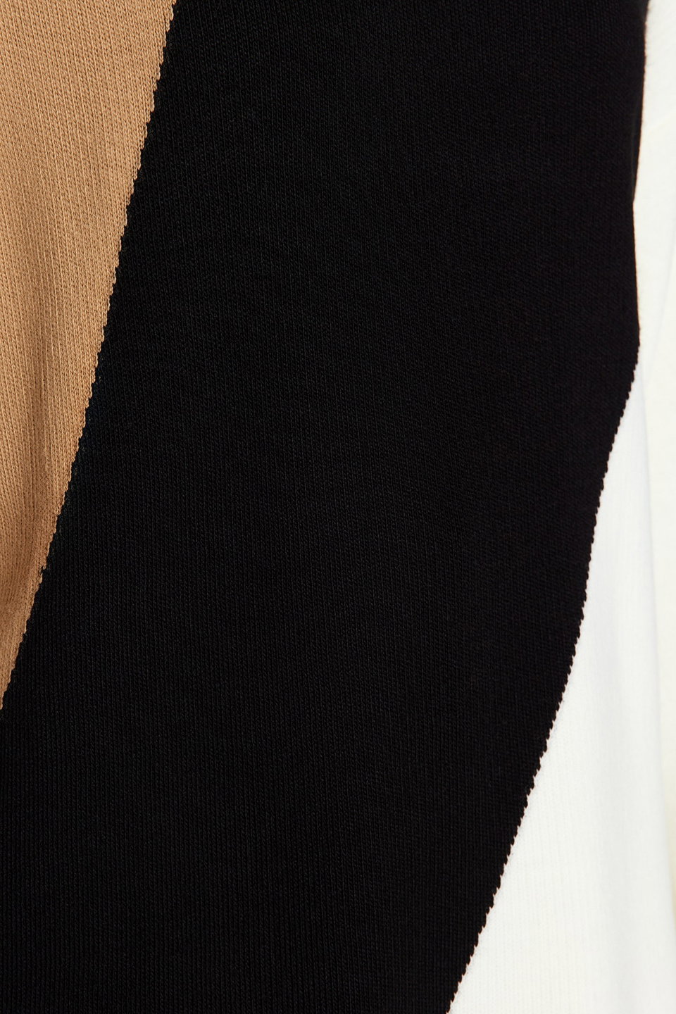 Color Block High Neck Knitwear Sweater TCTAW24AK00006