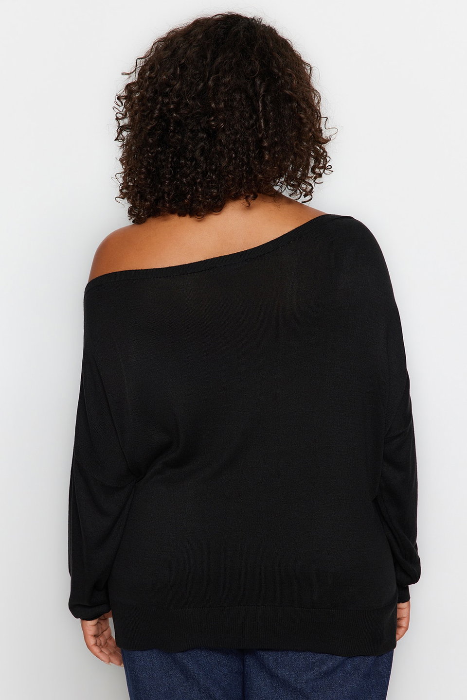 Boat Neck Knit Sweater TBBAW24AN00041