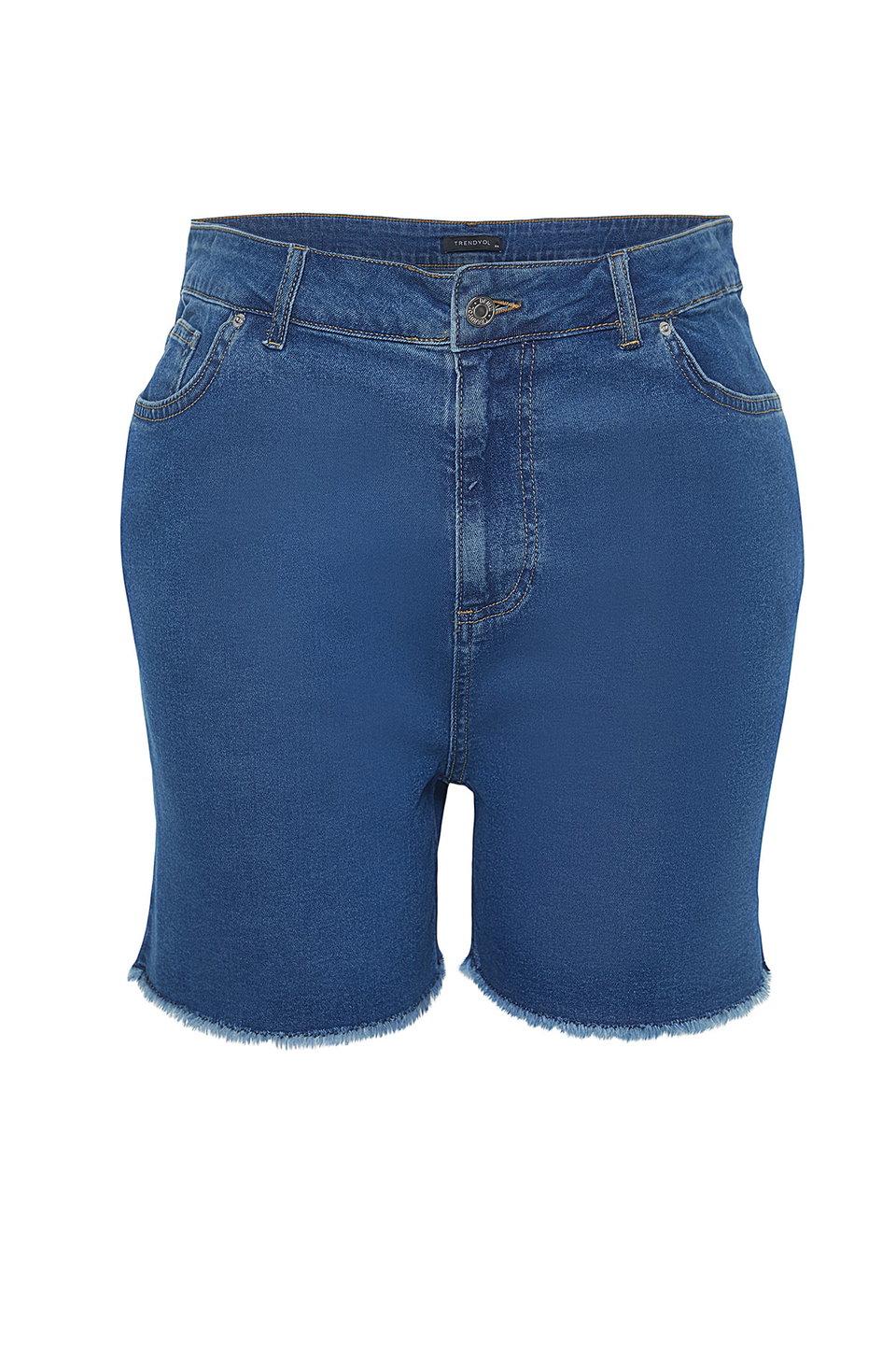 High Waist Flexible Skinny Denim Shorts & Bermuda TBBSS22AP0008