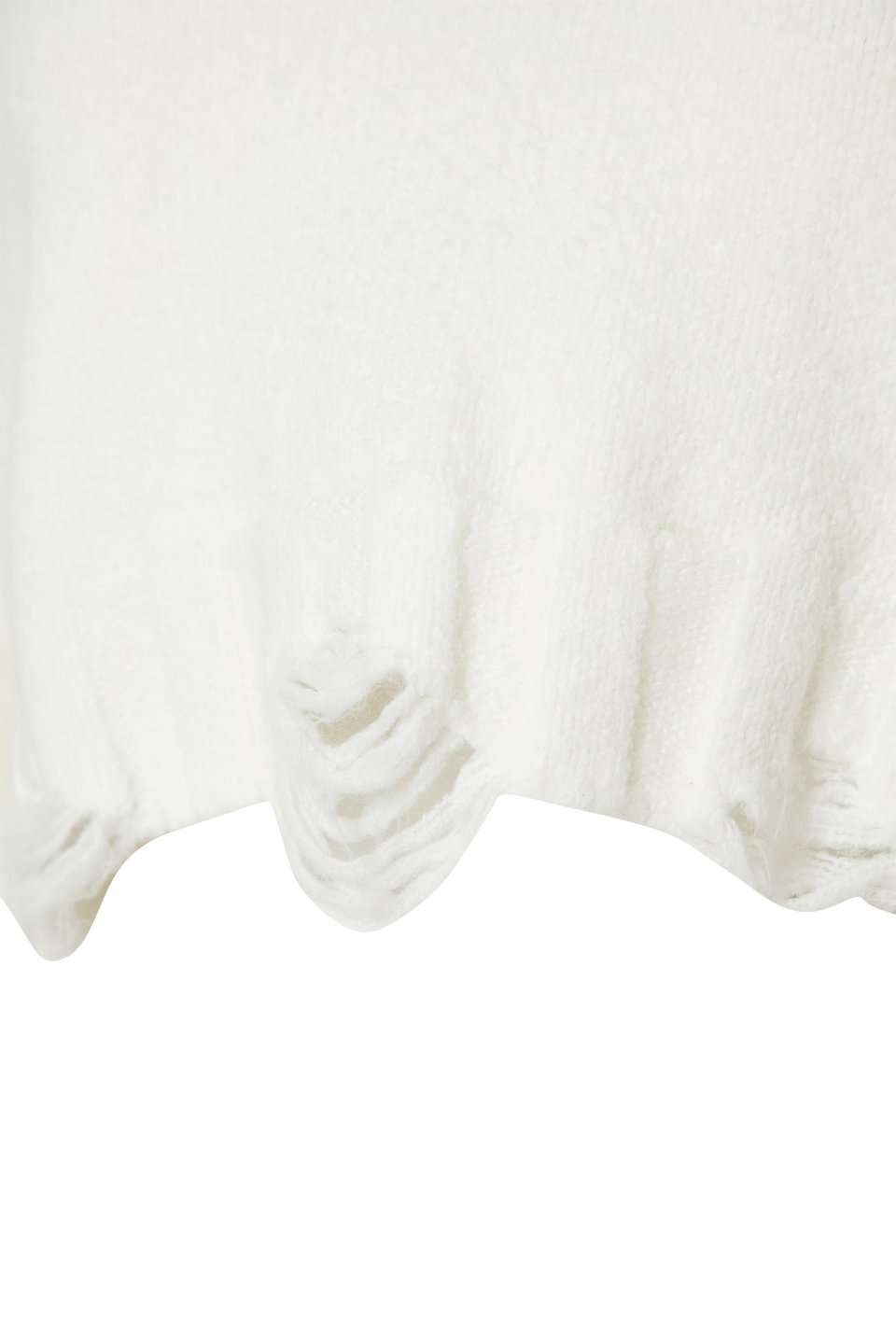 Crop Wide Pattern Soft Textured Draped Detail Knitwear Sweater TWOAW24KZ00319
